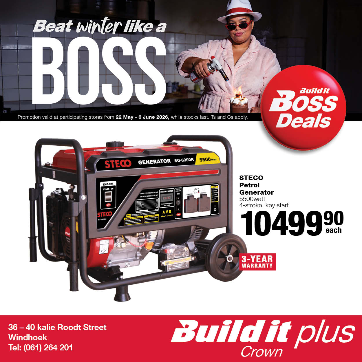Build it Facebook ad: The promo you've been waiting for is here!