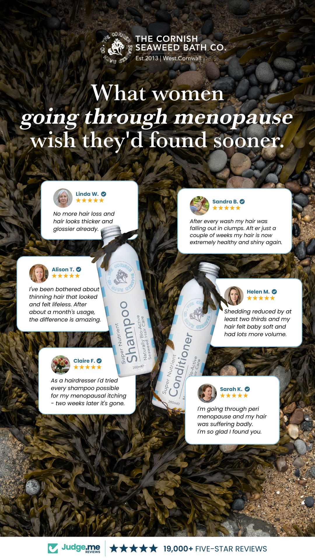 The Cornish Seaweed Bath Company Facebook ad