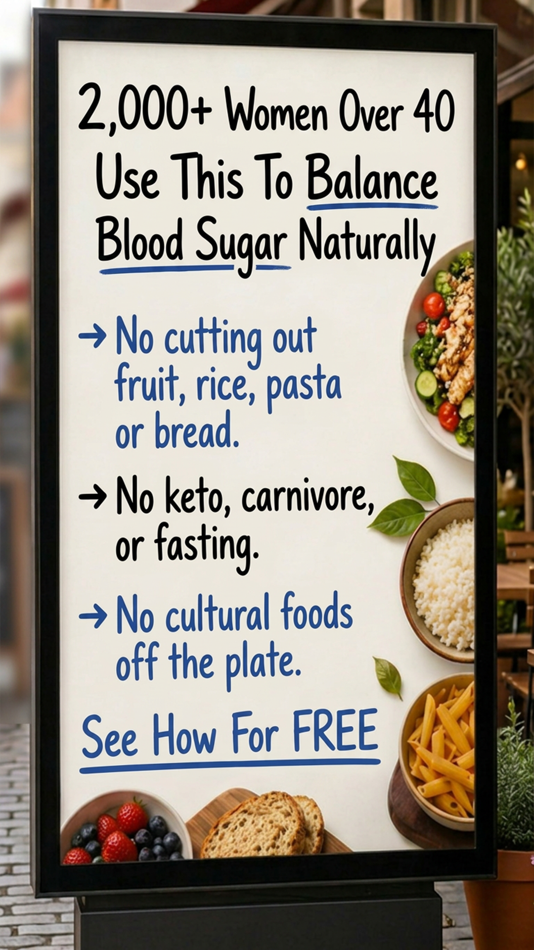 Reversing Diabetes Revolution Facebook ad