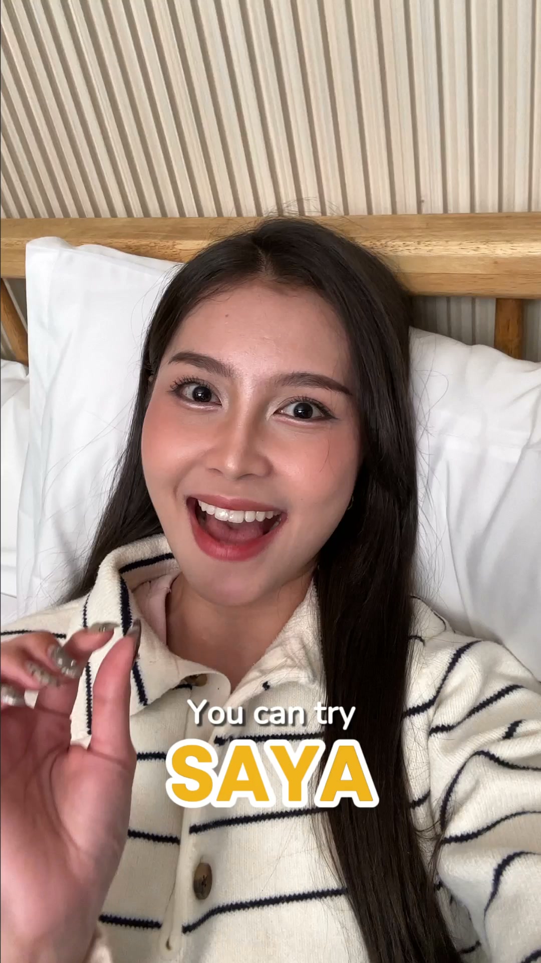 Saya Facebook ad: Book Today, Talk This Week
