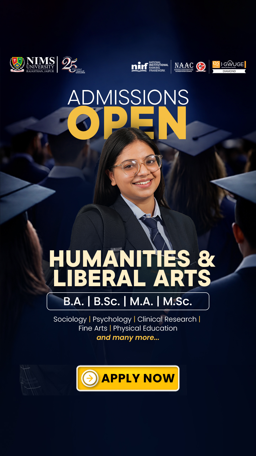 NIMS University Facebook ad from Jun 23, 2026