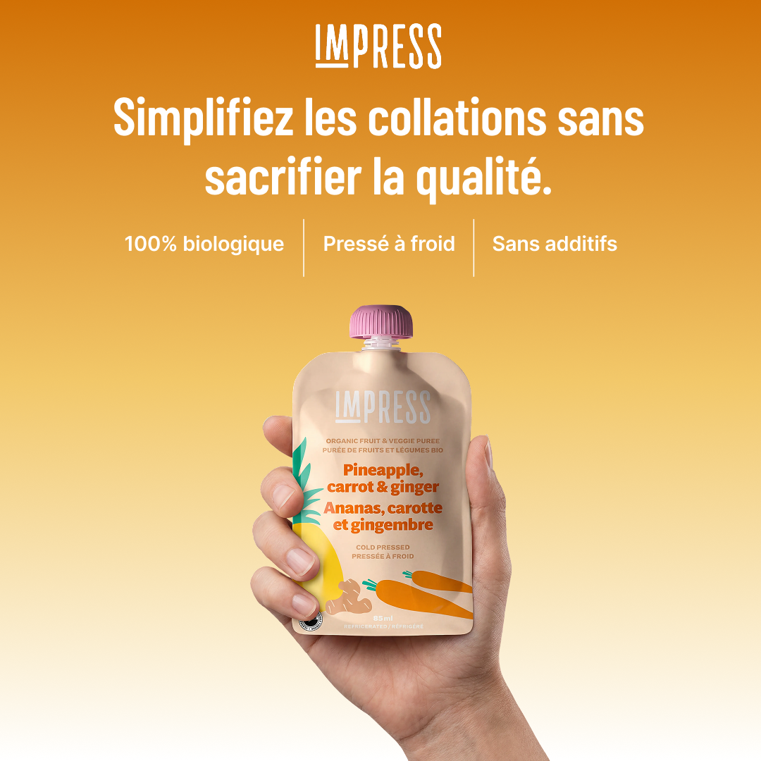 Impress Baby Food Facebook ad from May 29, 2026