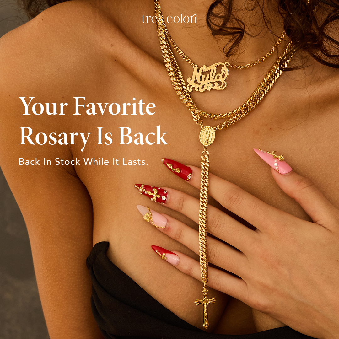 Tres Colori Jewelry Facebook ad: Thousands Of 5-Star Reviews