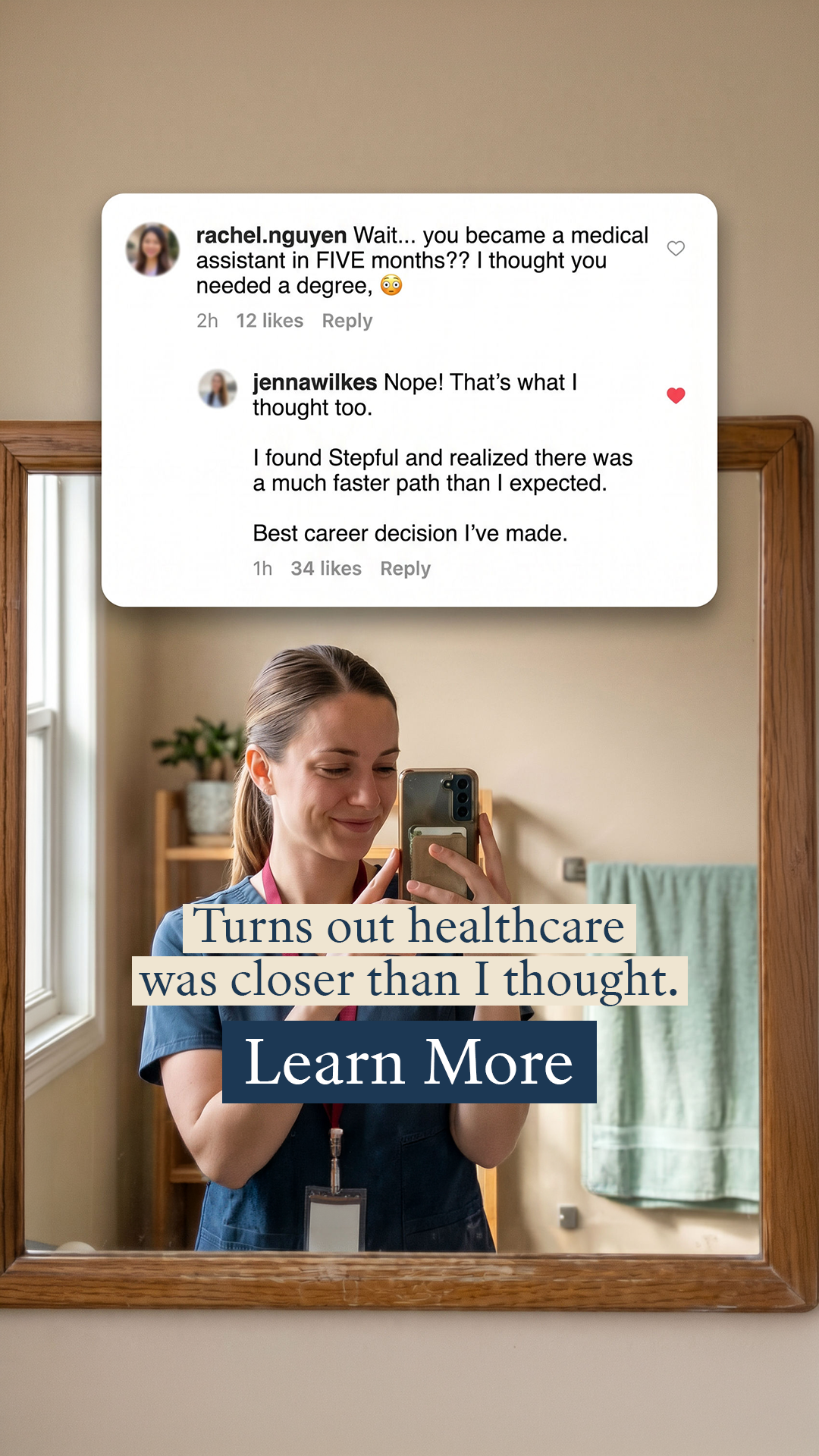Stepful Facebook ad from Aug 5, 2026