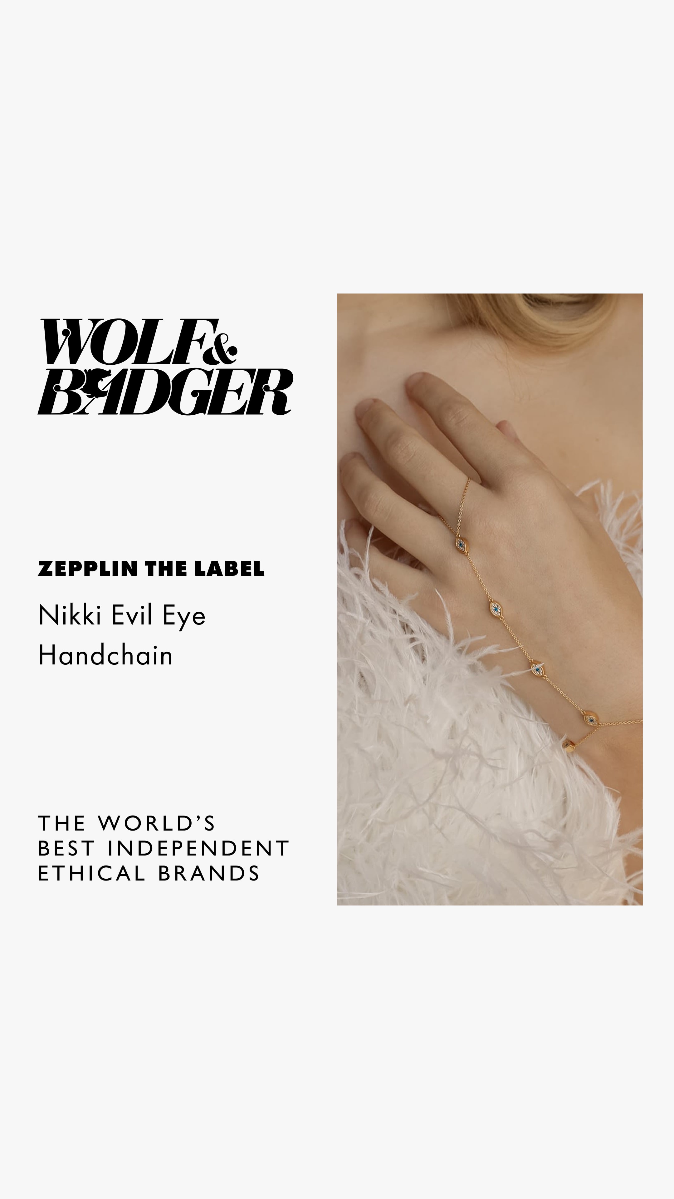 Wolf & Badger Facebook ad