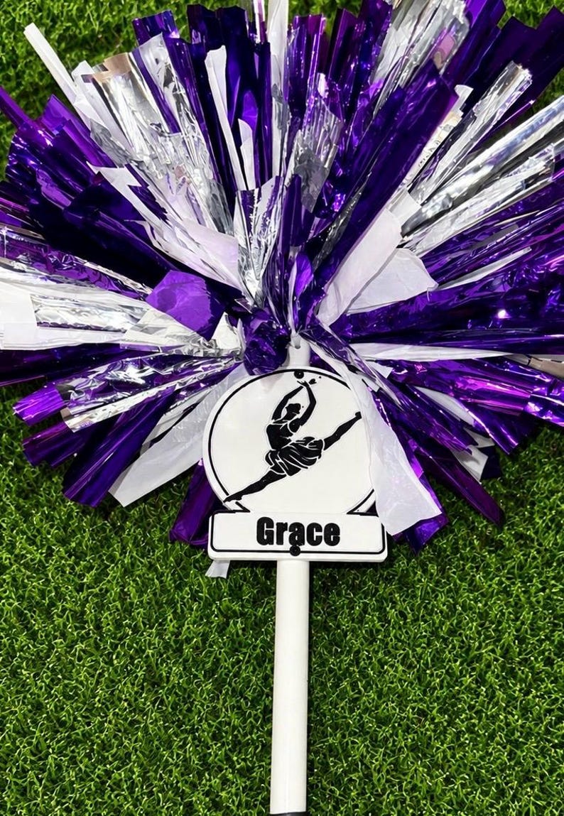 Glee Moment Facebook ad: Custom Pom Spirit Stick!