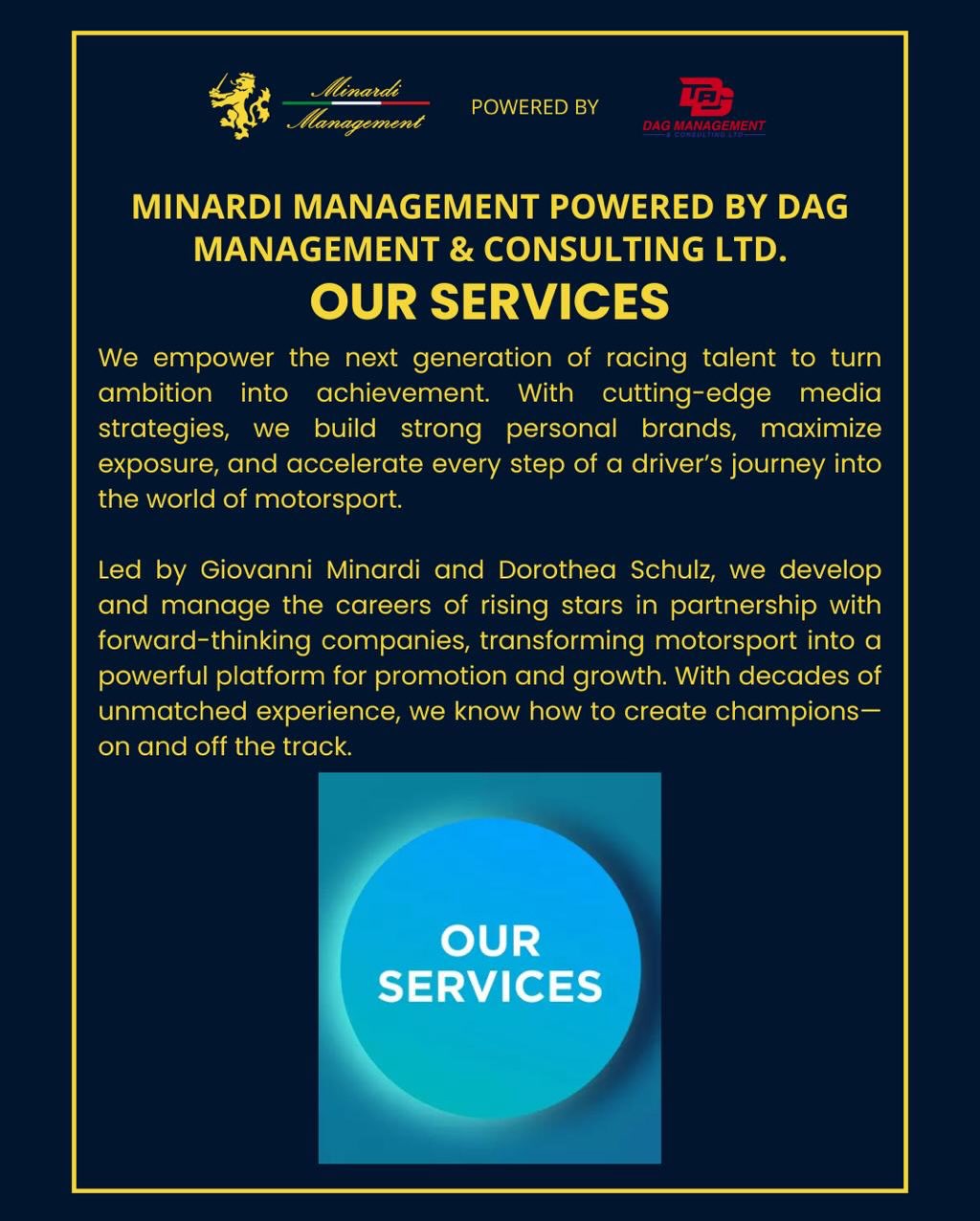 Minardi Management Facebook ad