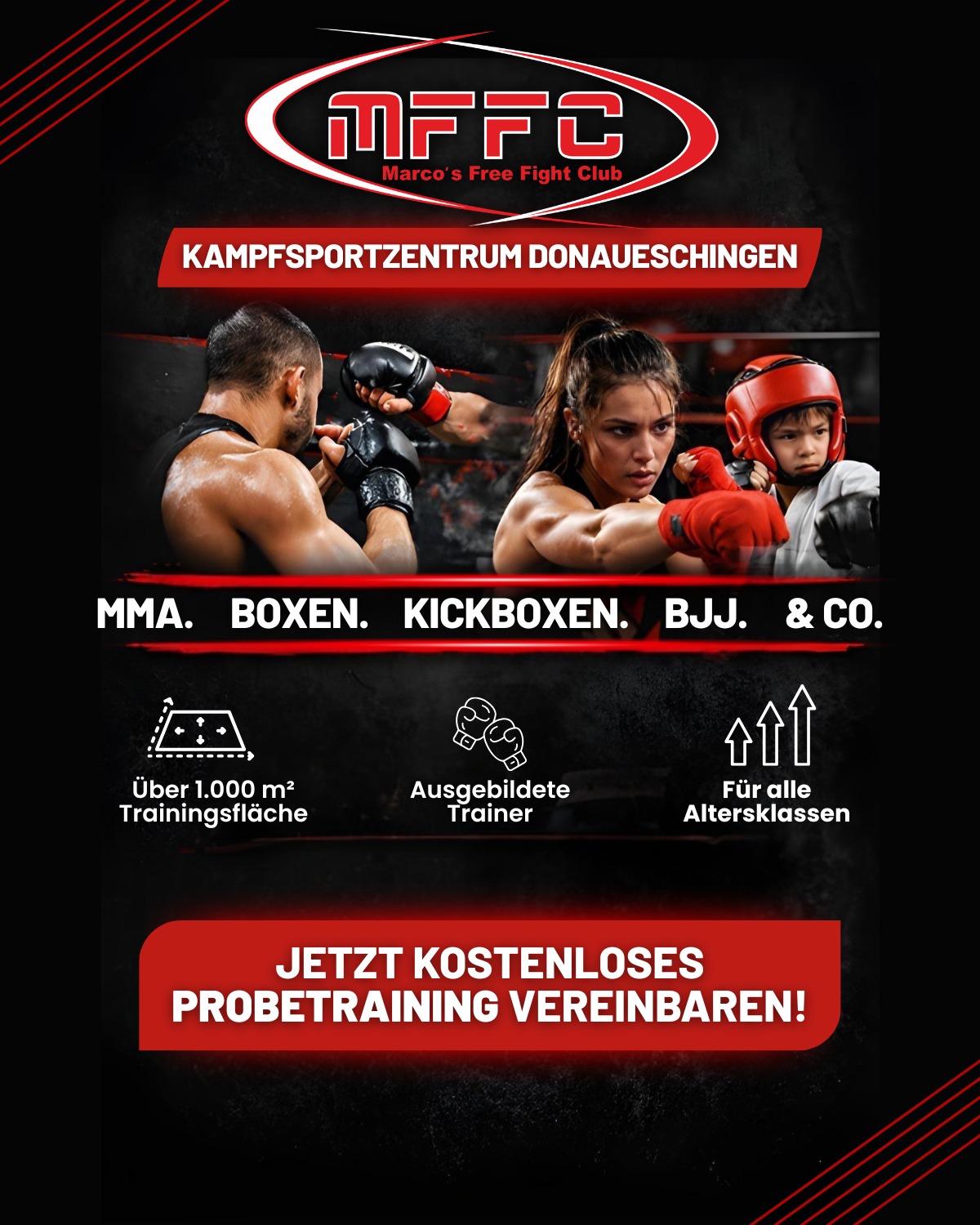 MFFC Kampfsportzentrum Facebook ad: MFFC | Kampfsportzentrum in Donaueschingen