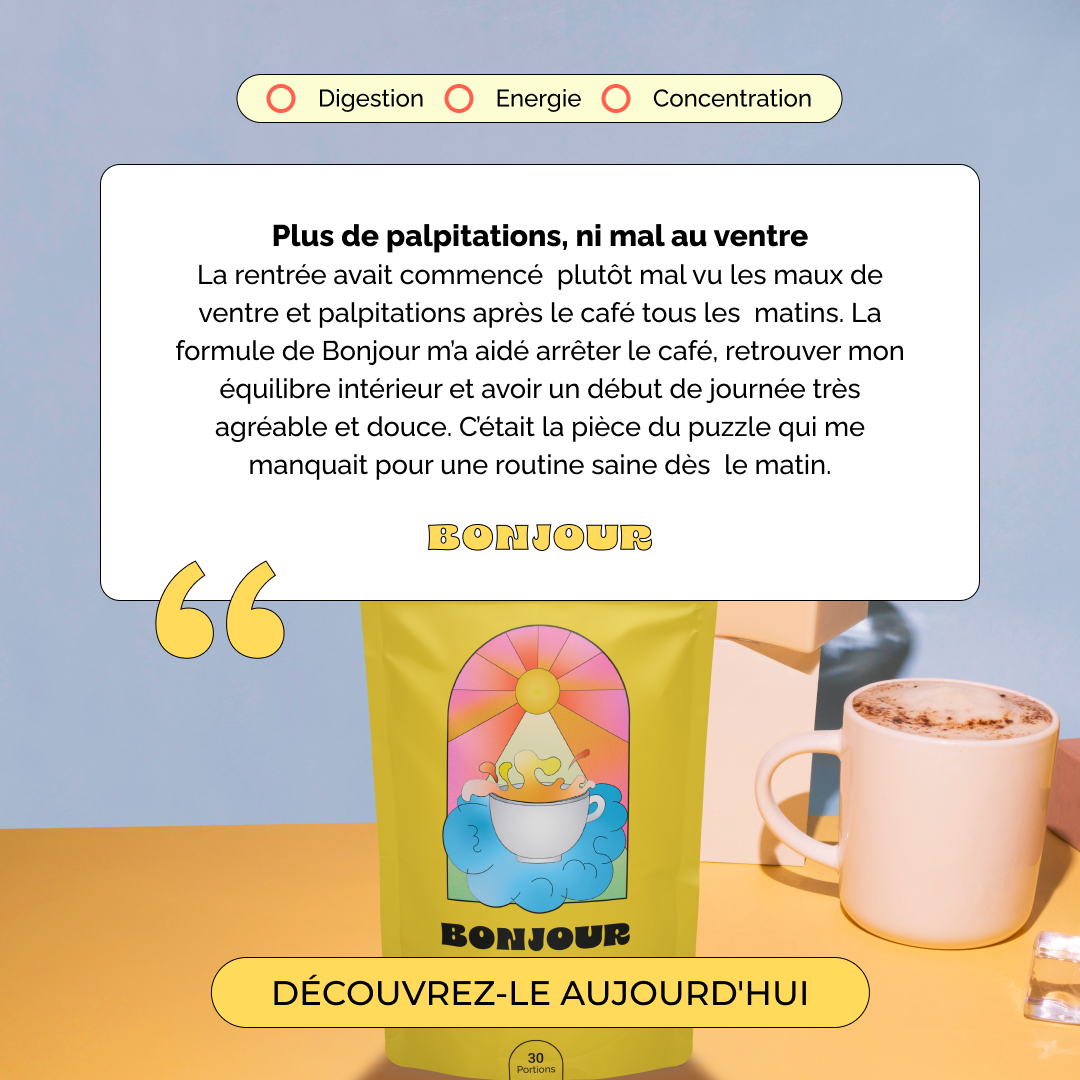 Bonjour Facebook ad