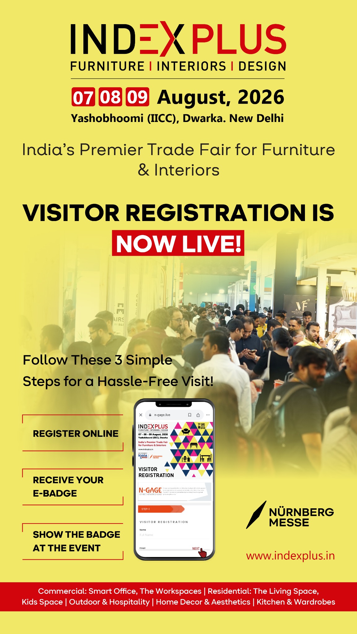 INDEX PLUS Facebook ad: Register FREE Today!