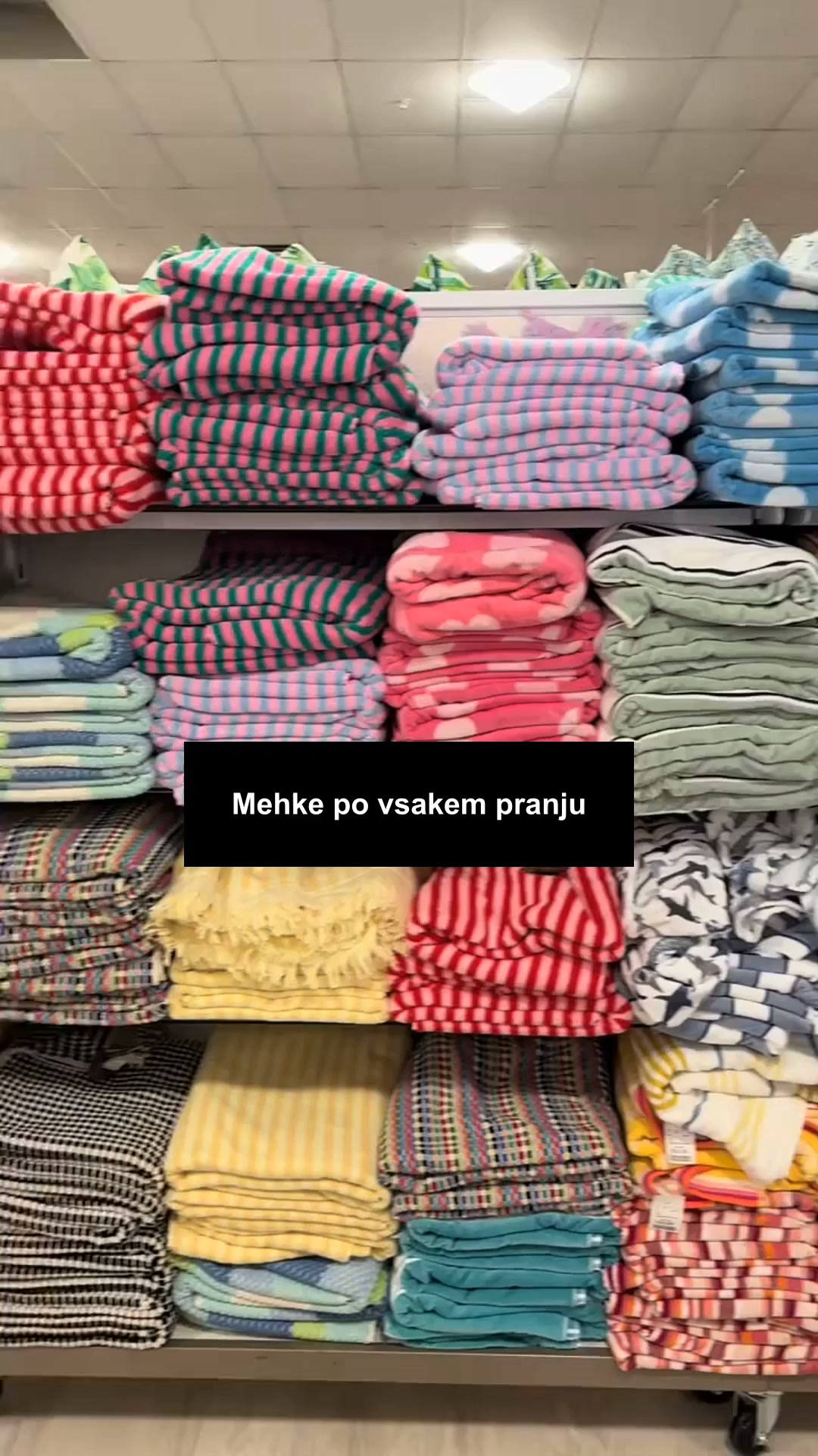 posteljnina.si Facebook ad: Odlična ponudba bombažnih brisač od 10€