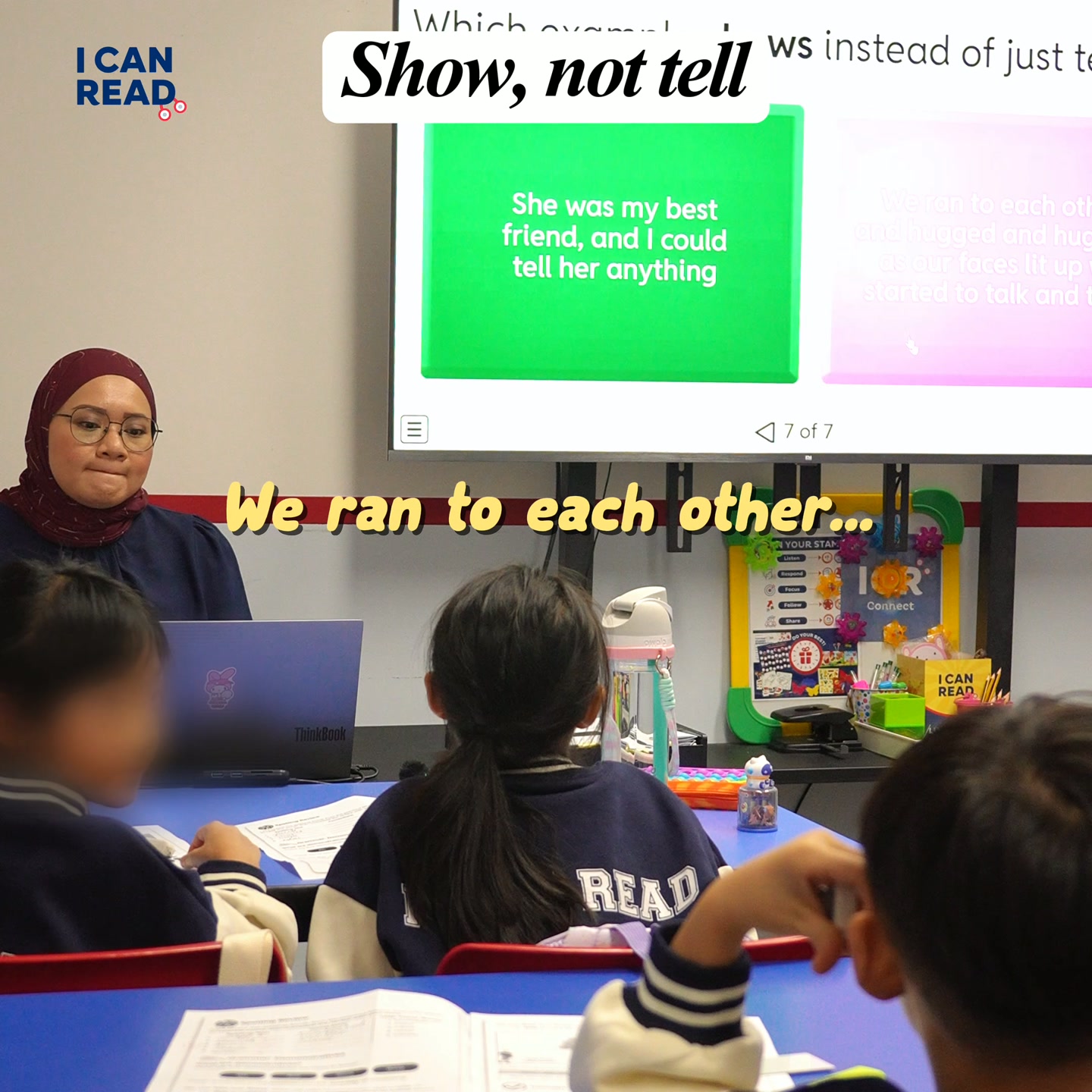I Can Read Singapore Facebook ad: Strengthen Your Childโs Writing Skills