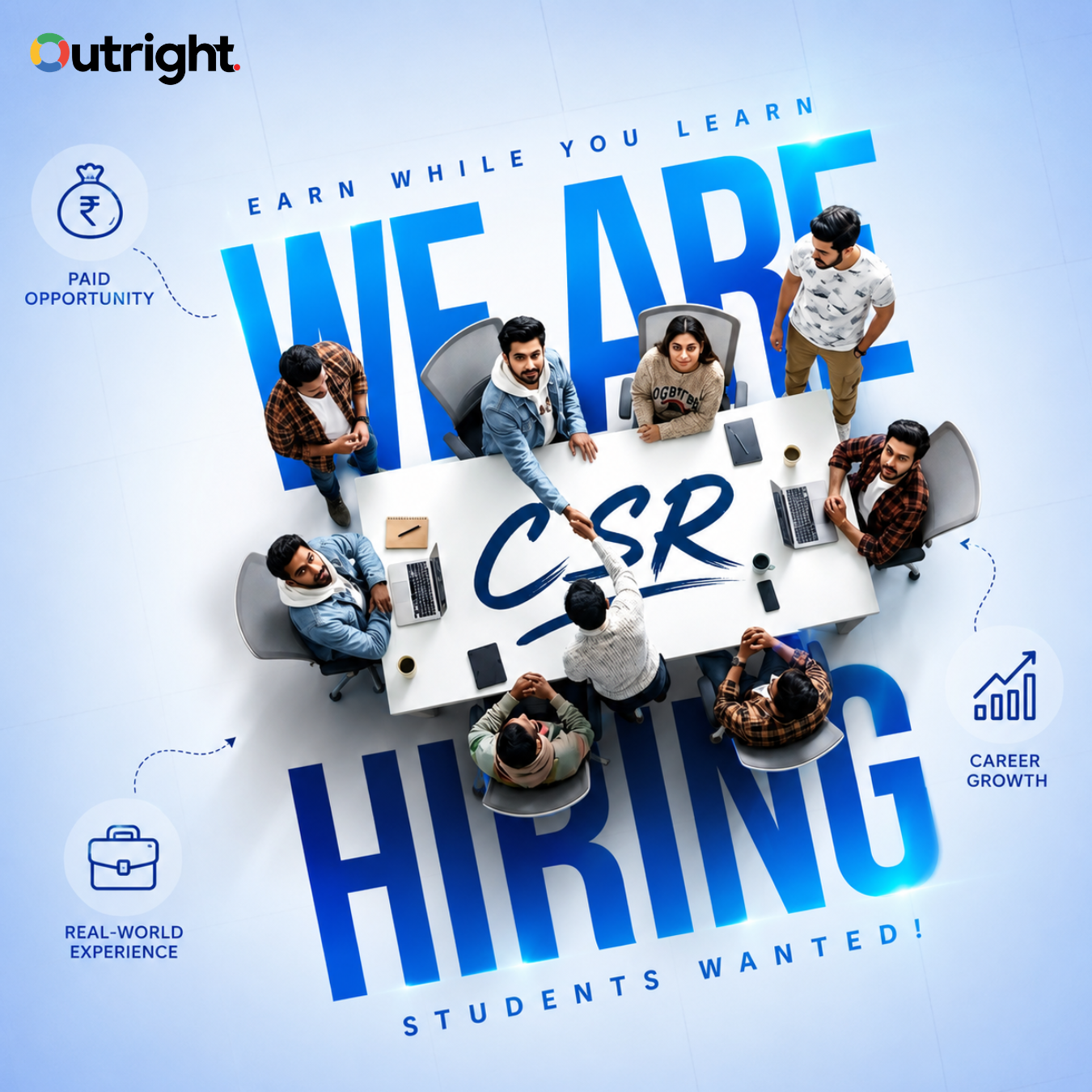 Outright Pakistan Facebook ad: Are you a student looking to earn whileβ¦