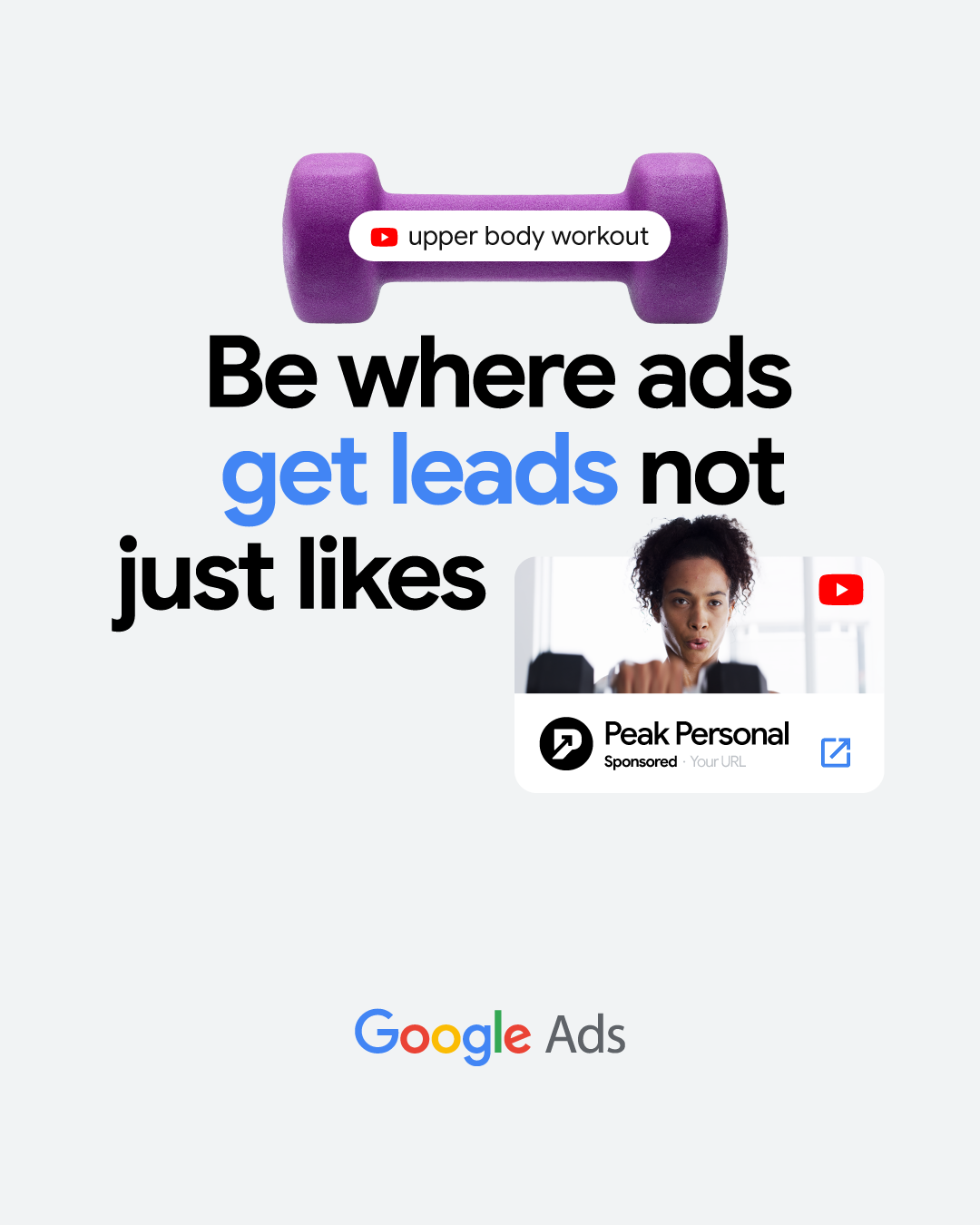 Google Ads Facebook ad