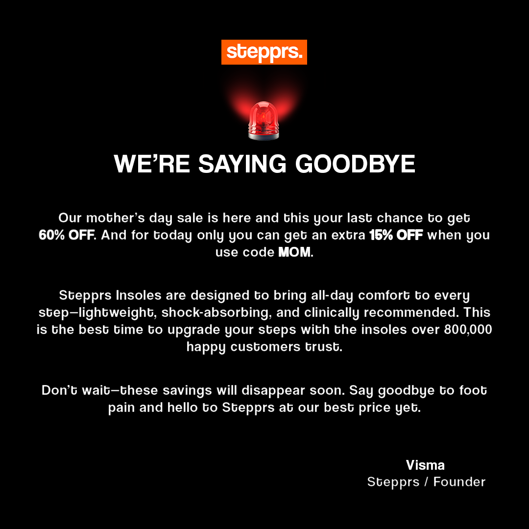 Stepprs Facebook ad