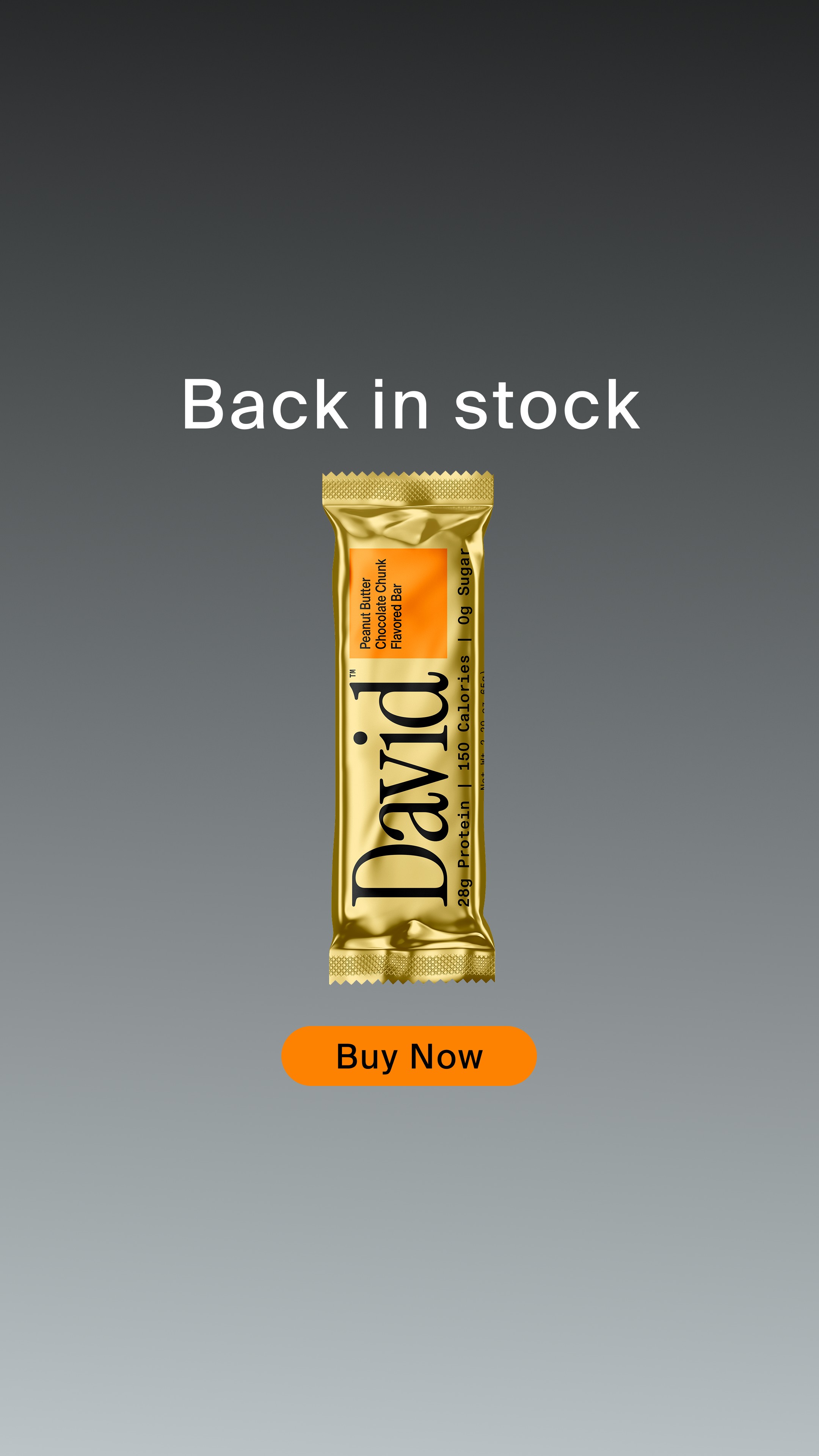 David Protein Facebook ad
