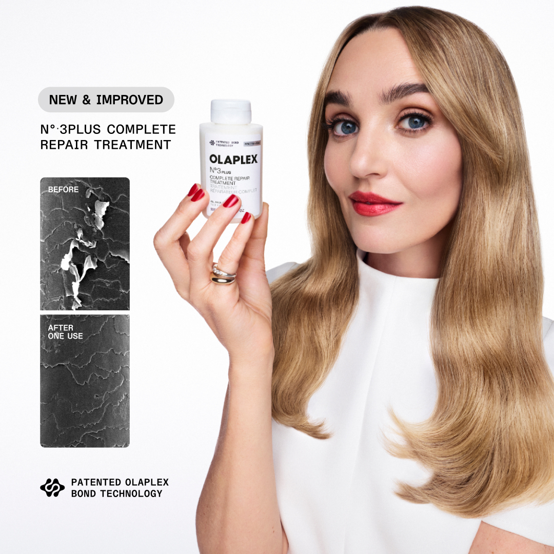 Olaplex Facebook ad: Get Stronger, Softer Hair Now