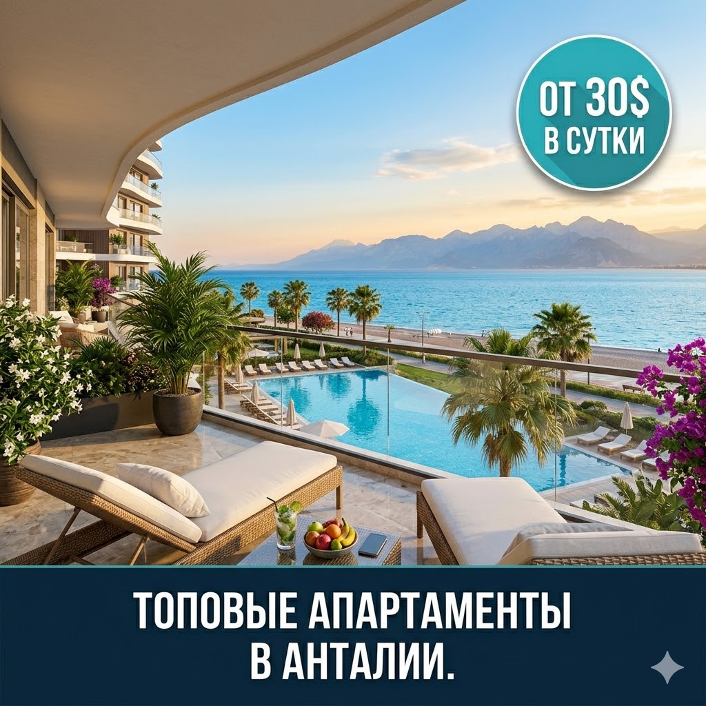 Phuket Real Estate Facebook ad: Апартаменты в Анталии от 30$