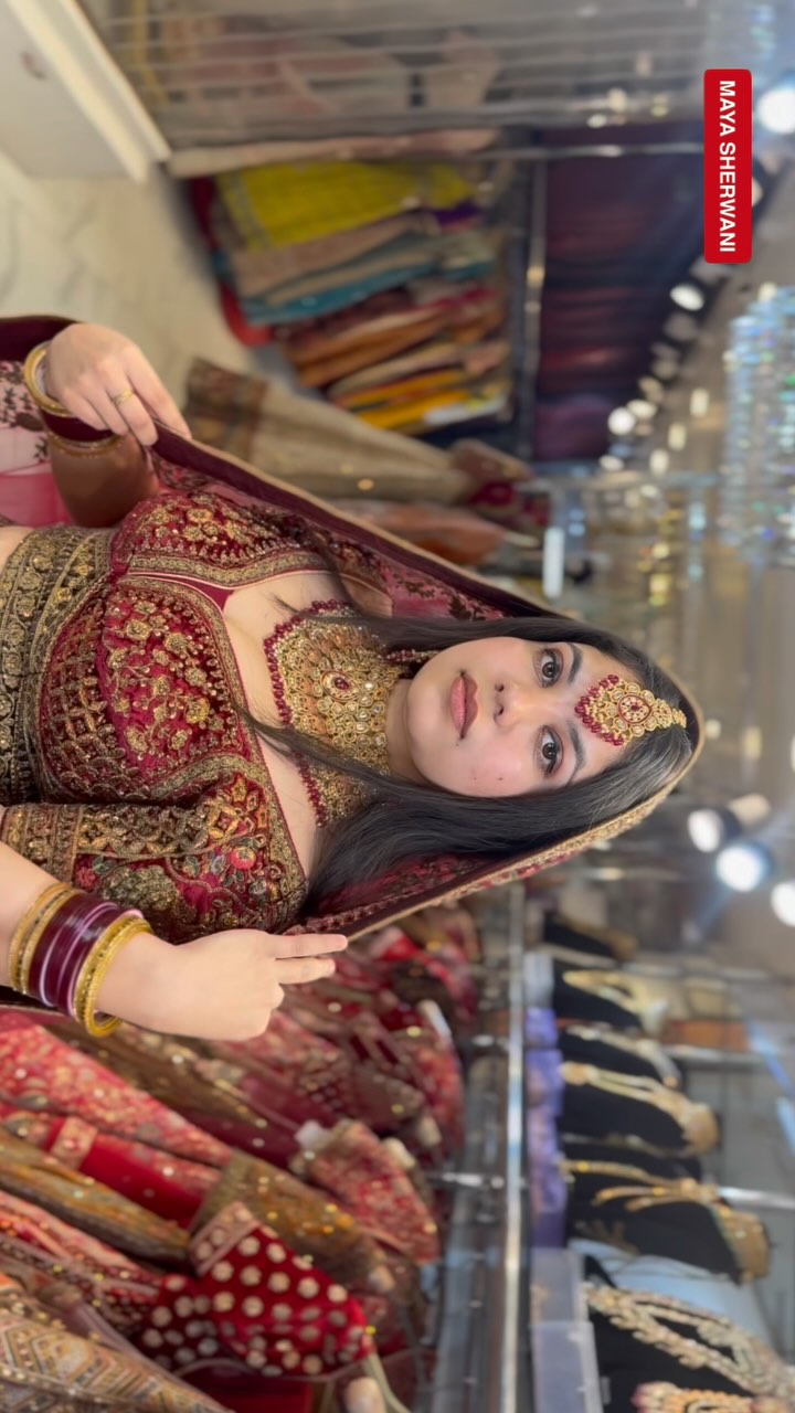 Maya overseas Facebook ad: Rent Bridal Lehengas in Delhi, Luxury & Elegance…