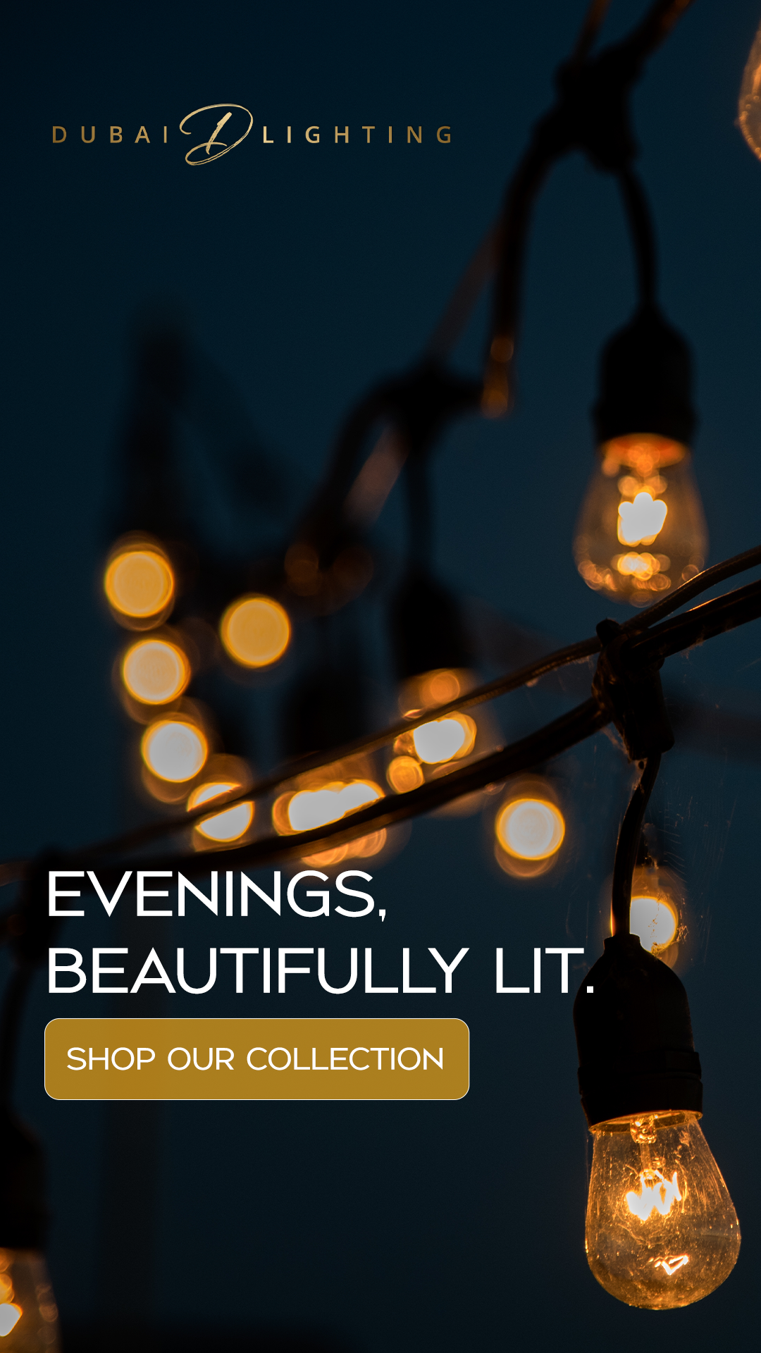 Dubai Lighting Facebook ad from Jul 9, 2026