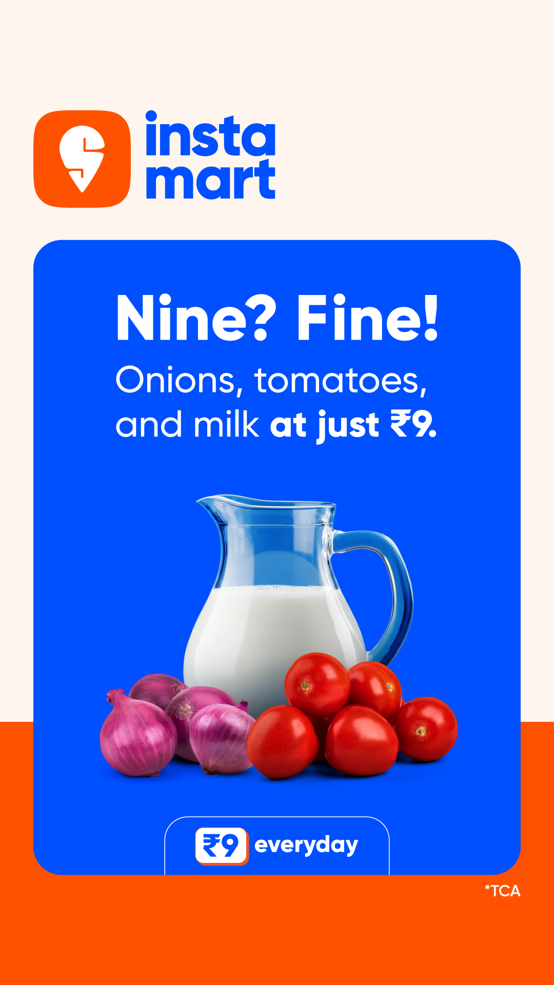 Swiggy Instamart Facebook ad