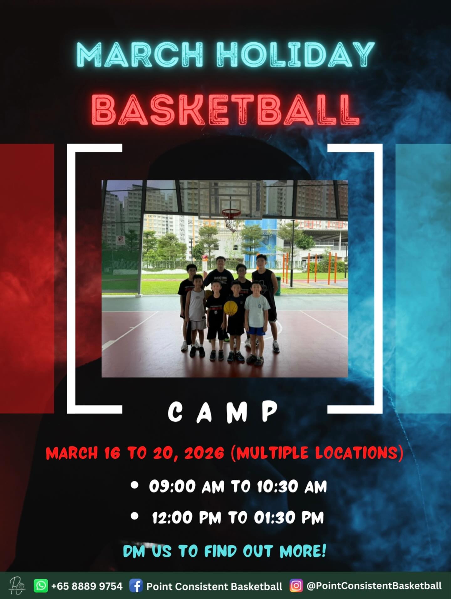Point Consistent Basketball Facebook ad: Exciting news!
