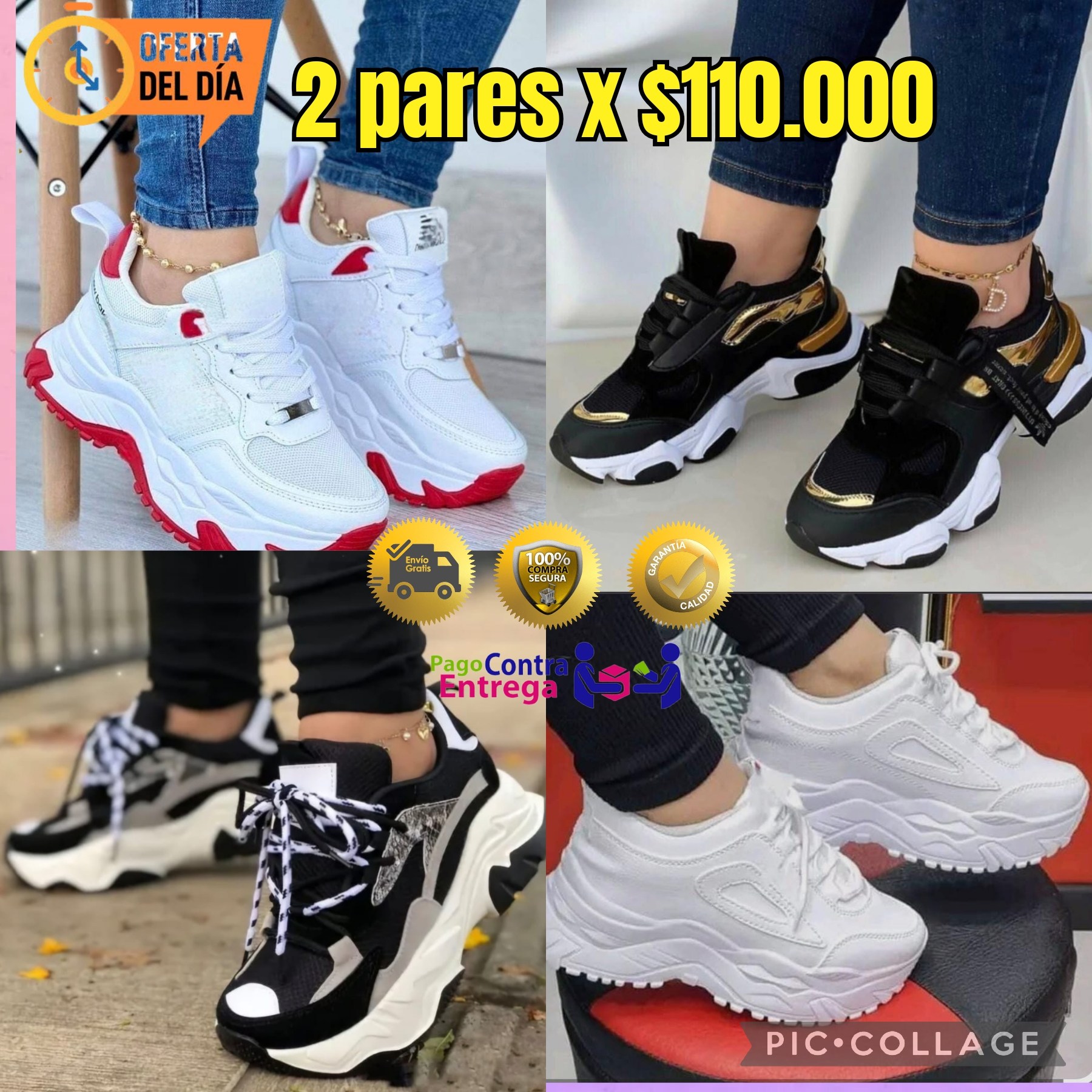 Fashion shoes Facebook ad: OFERTA