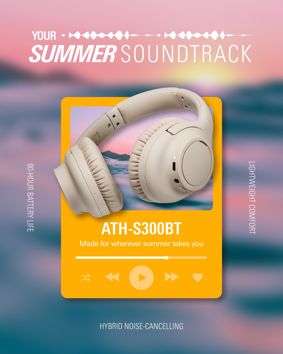 Audio-Technica EMEA Facebook ad