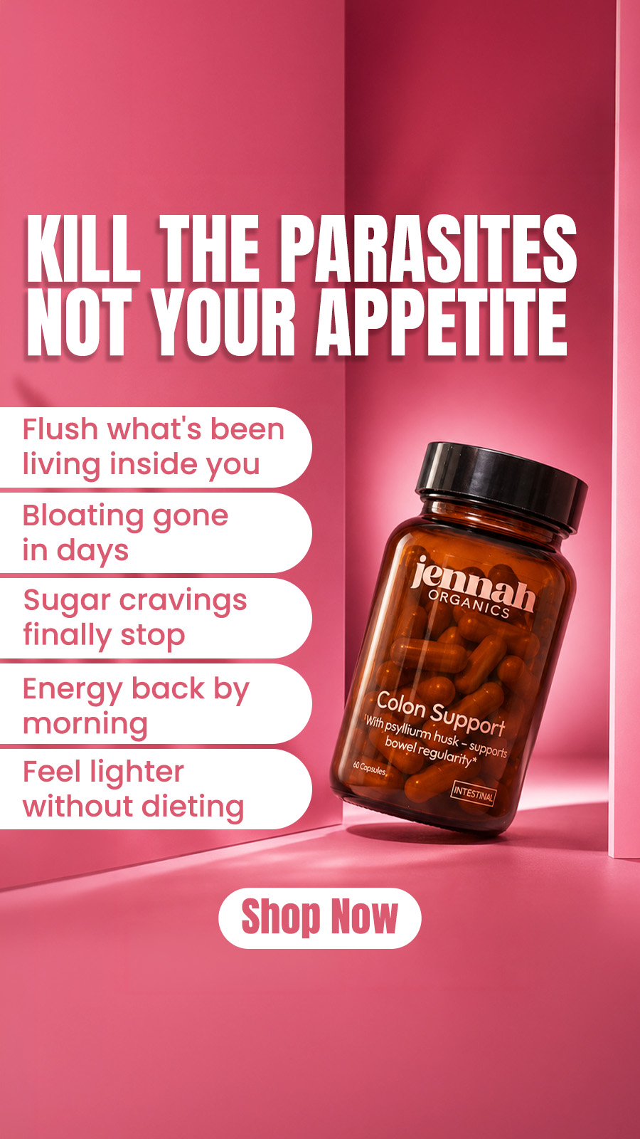 Jennah Organics Facebook ad