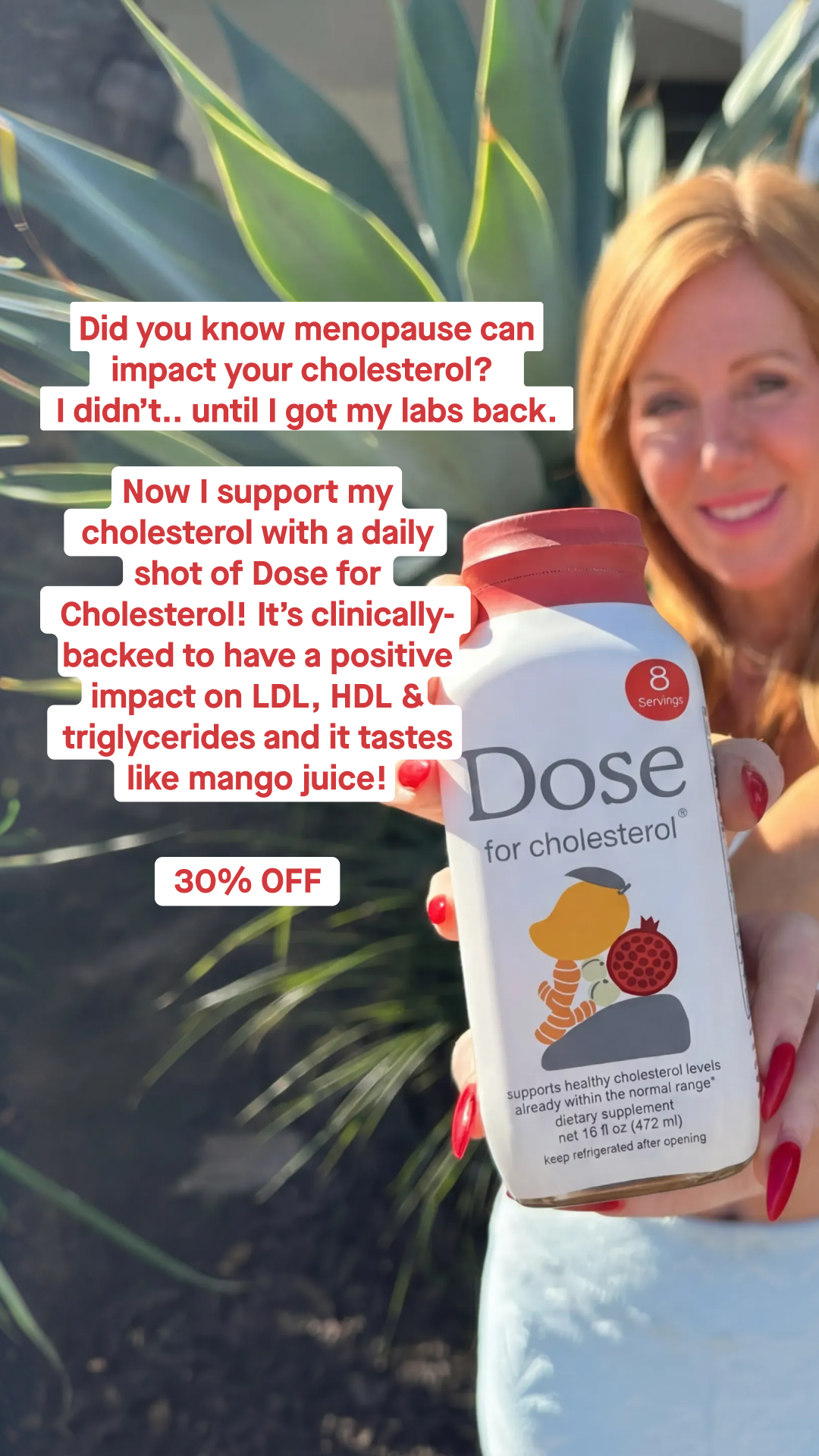 Dose for Cholesterol Facebook ad