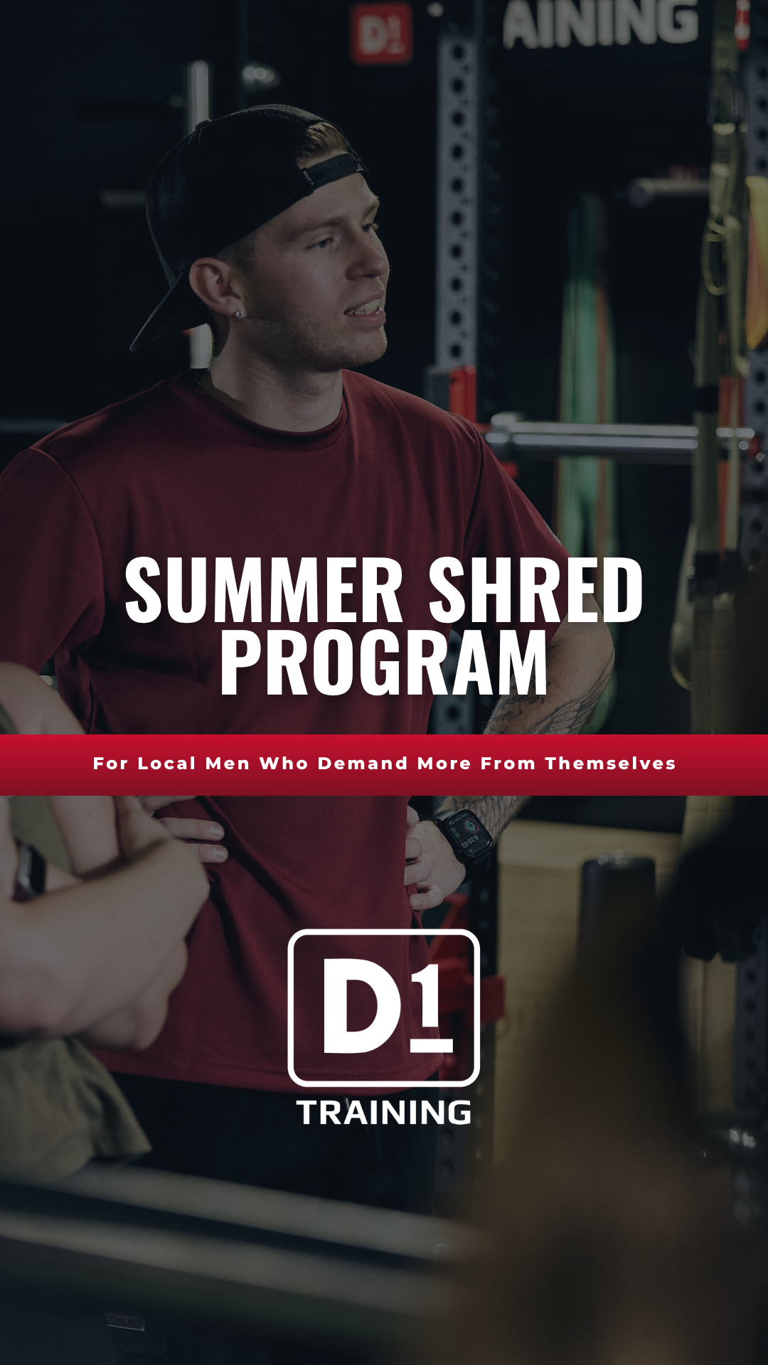 D1 Falls Church Facebook ad: SUMMER SHRED PROGRAM