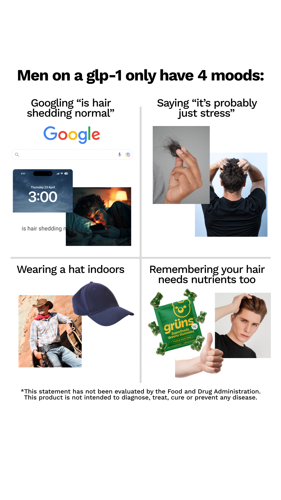 Grüns Facebook ad
