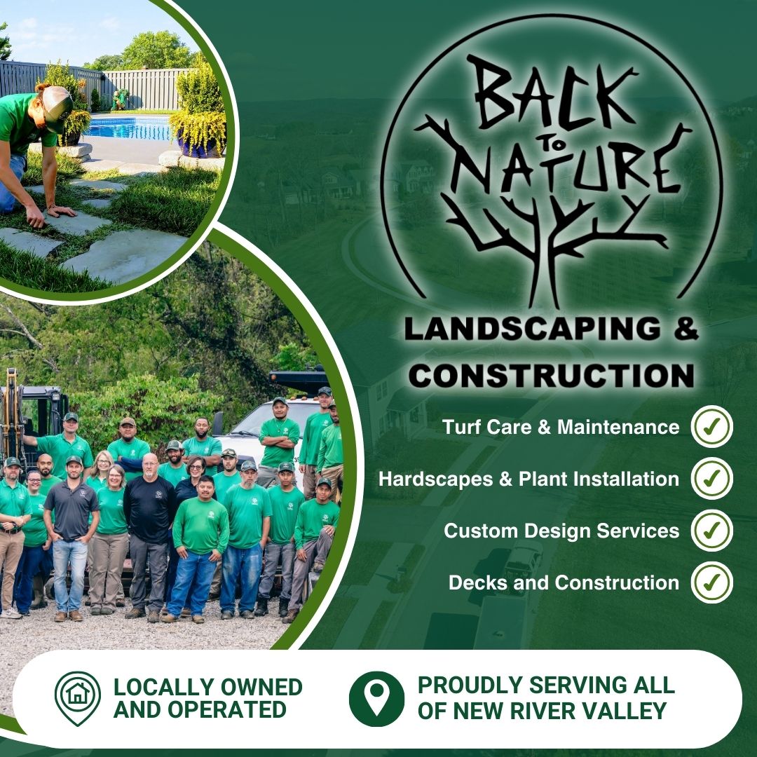 Back to Nature Landscaping & Construction Facebook ad