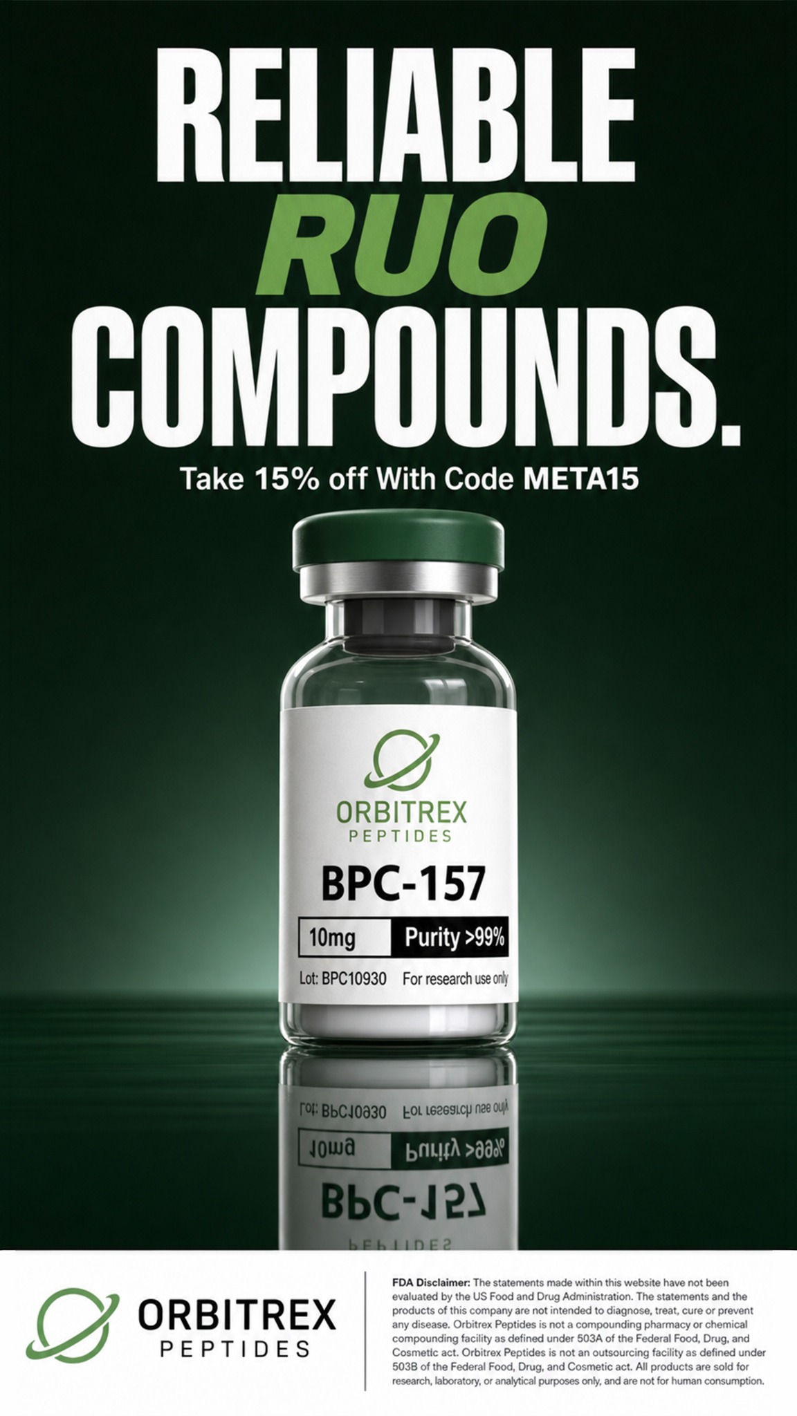 Orbitrex Facebook ad from May 16, 2026