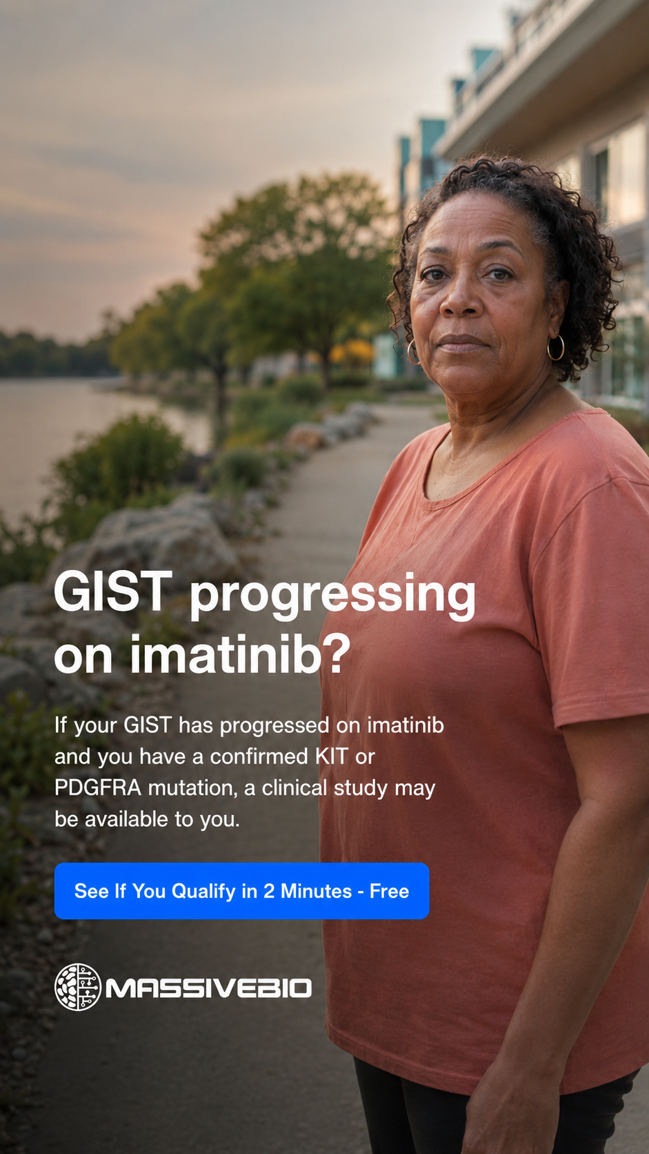 Massive Bio Facebook ad: GIST Clinical Trial