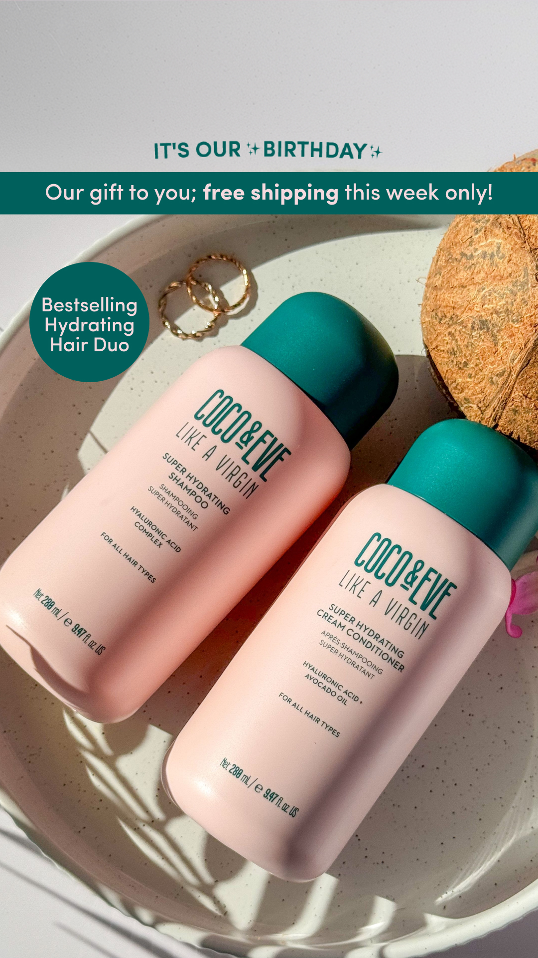 Coco & Eve Facebook ad