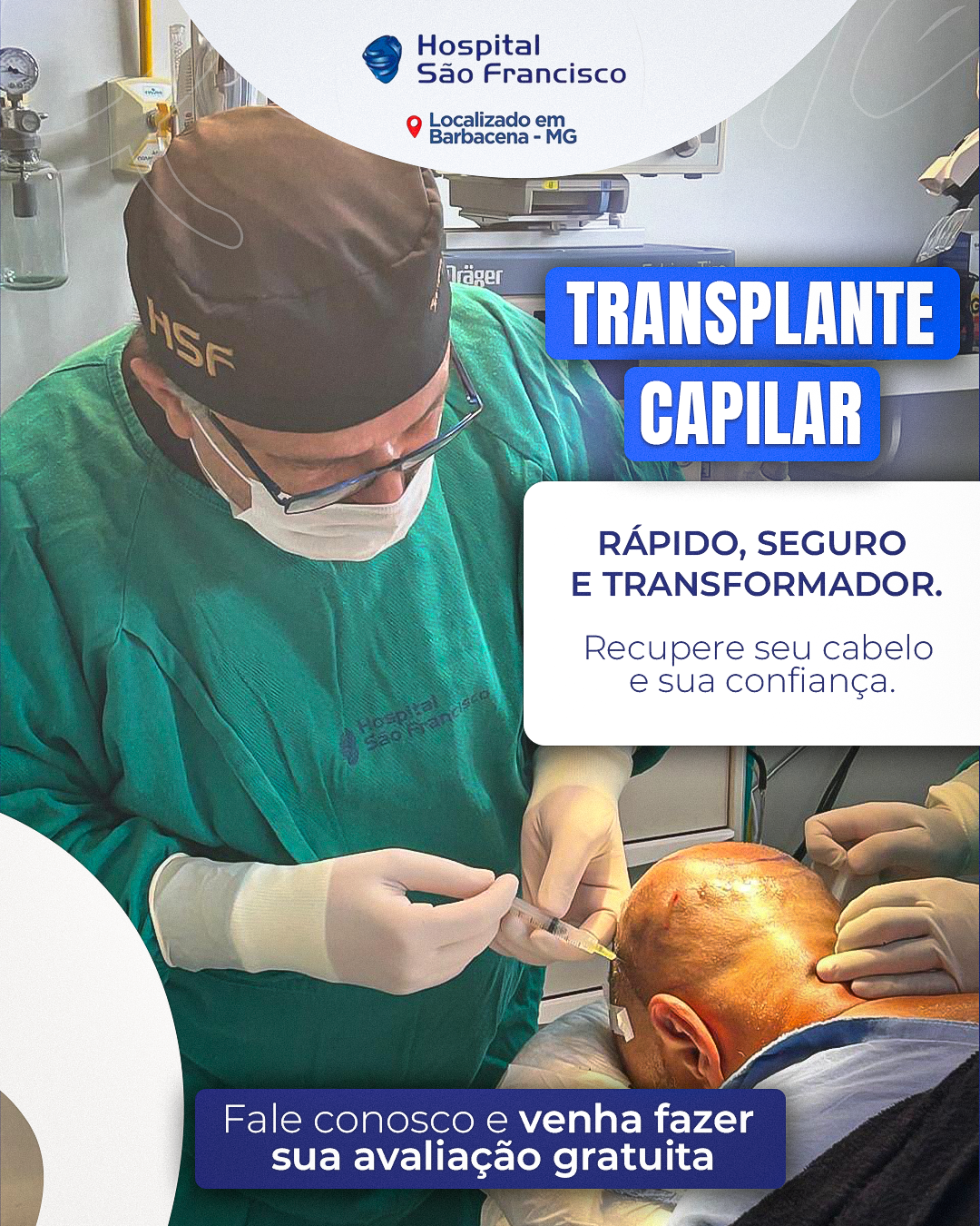Hospital São Francisco Facebook ad: Fale conosco Agora