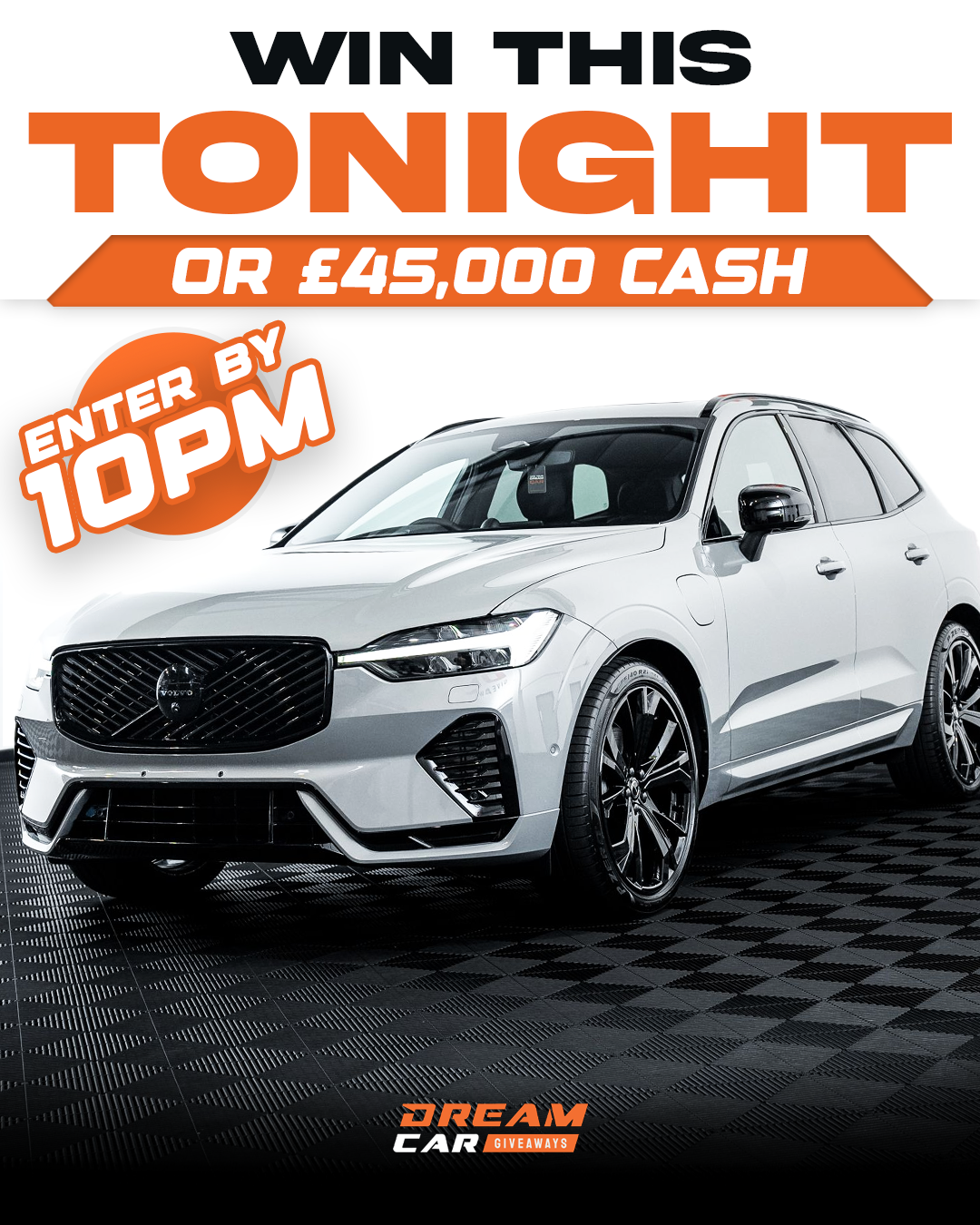 Dream Car Giveaways Facebook ad