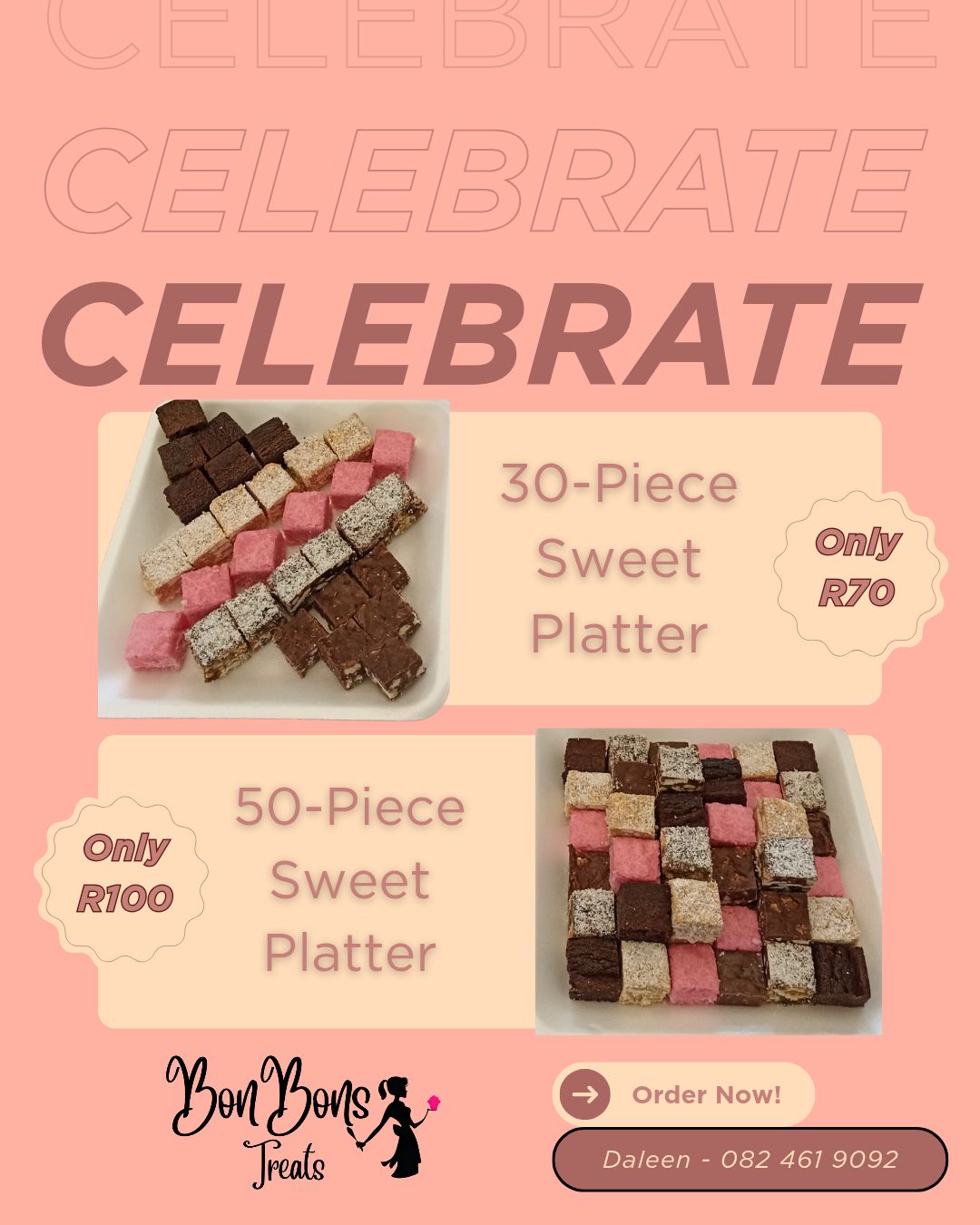 BonBons Treats Facebook ad: Sweeten Every Celebration with BonBons Treats!