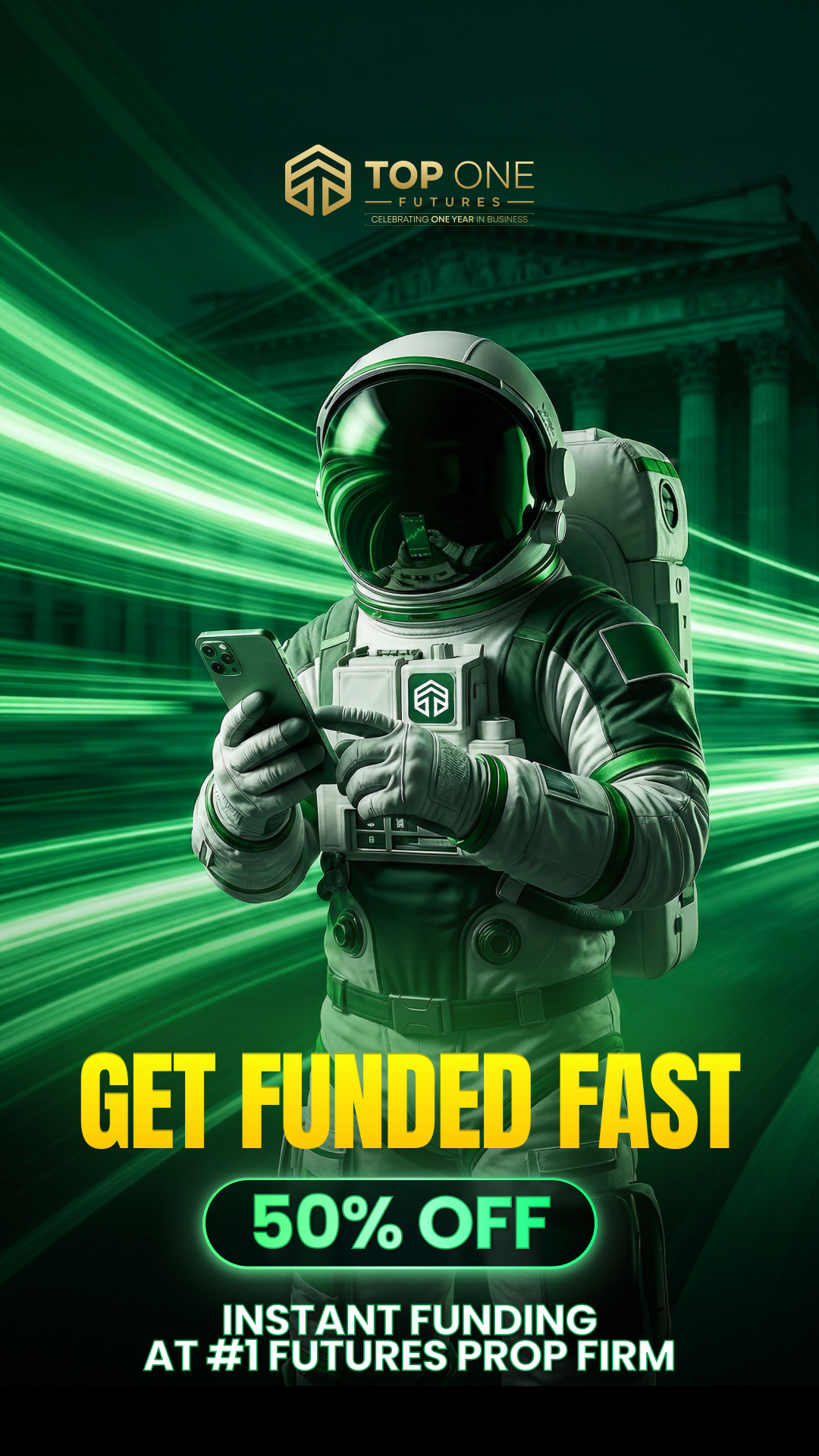 Top One Futures Facebook ad