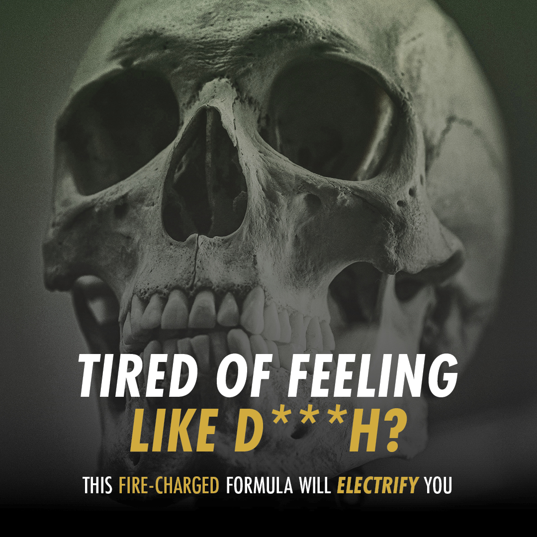 Bio Gold NZ Facebook ad: Always TIRED? Try THIS Testosterone Fix