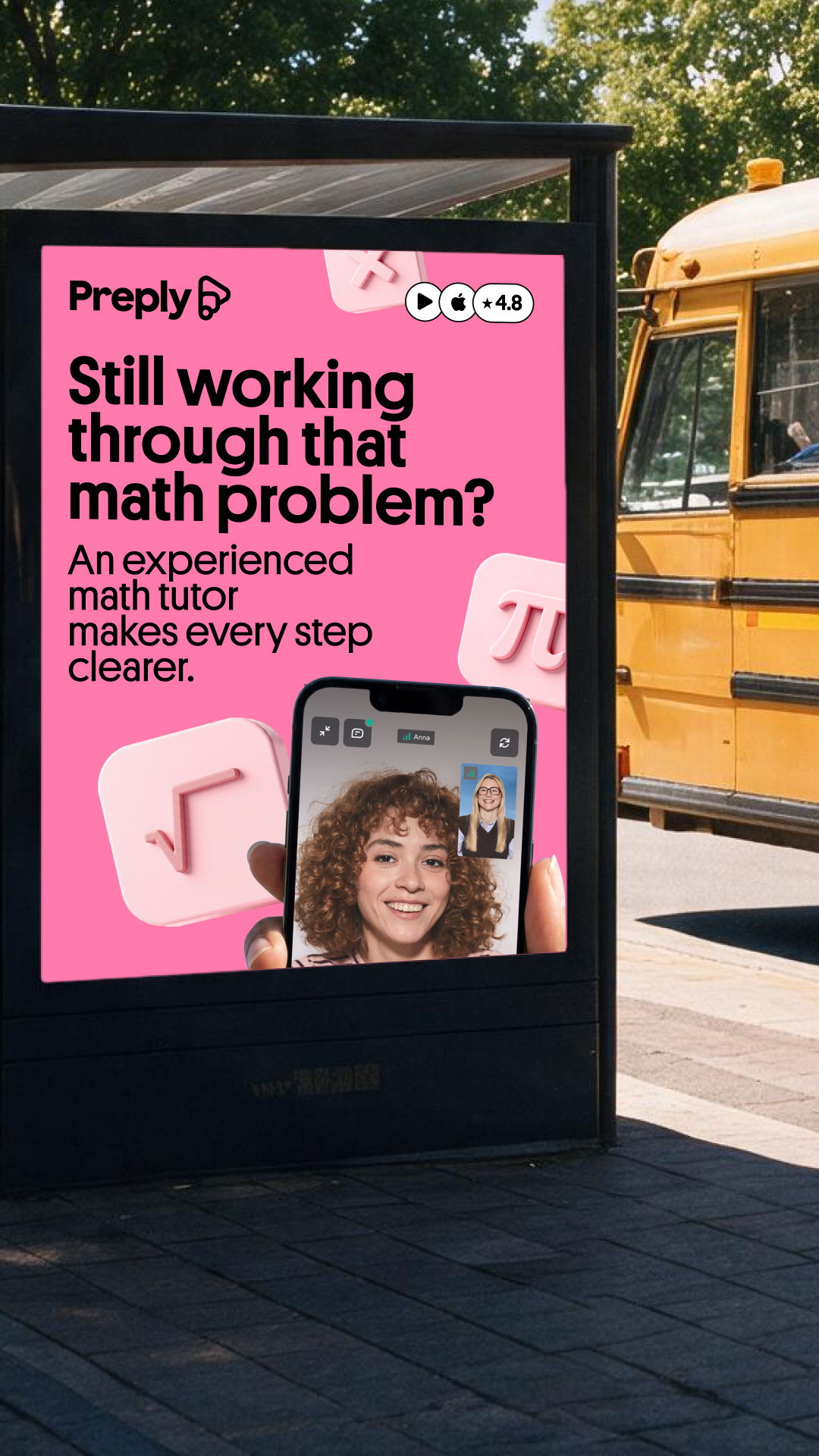 Preply Facebook ad