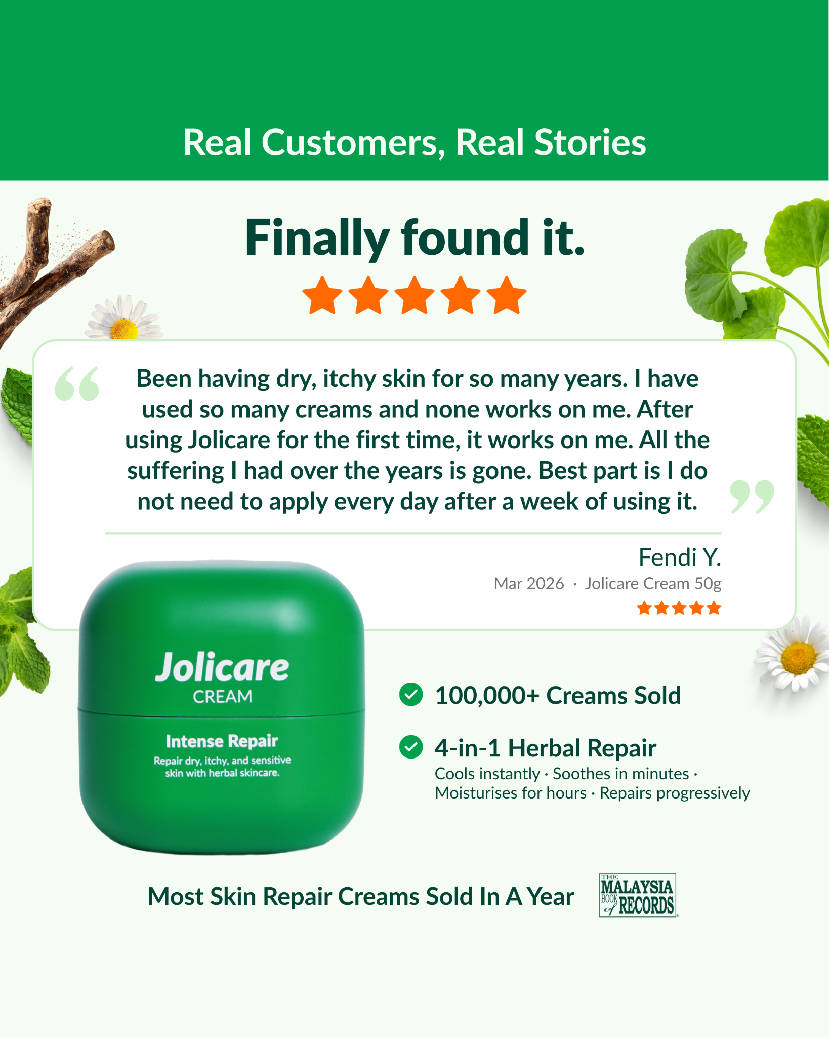 Jolicare Singapore Facebook ad