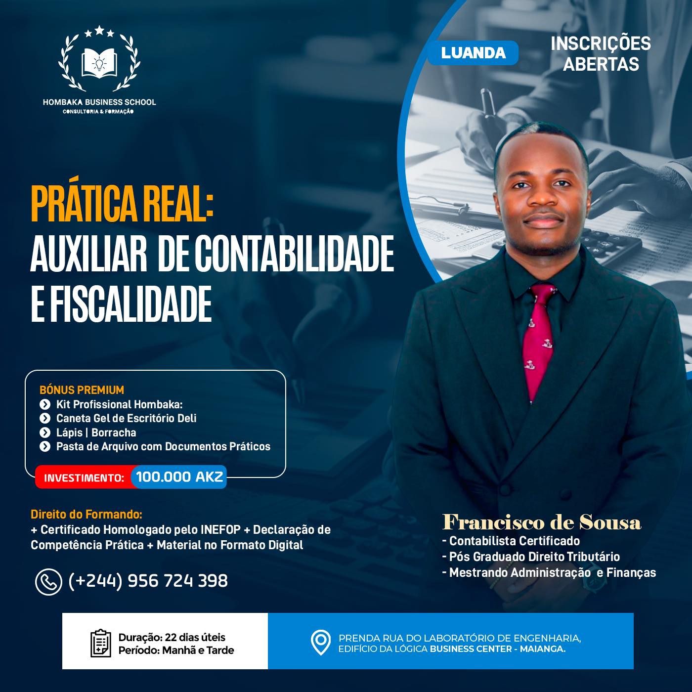 Hombaka Business School Facebook ad: ðÃð à ðððððð.