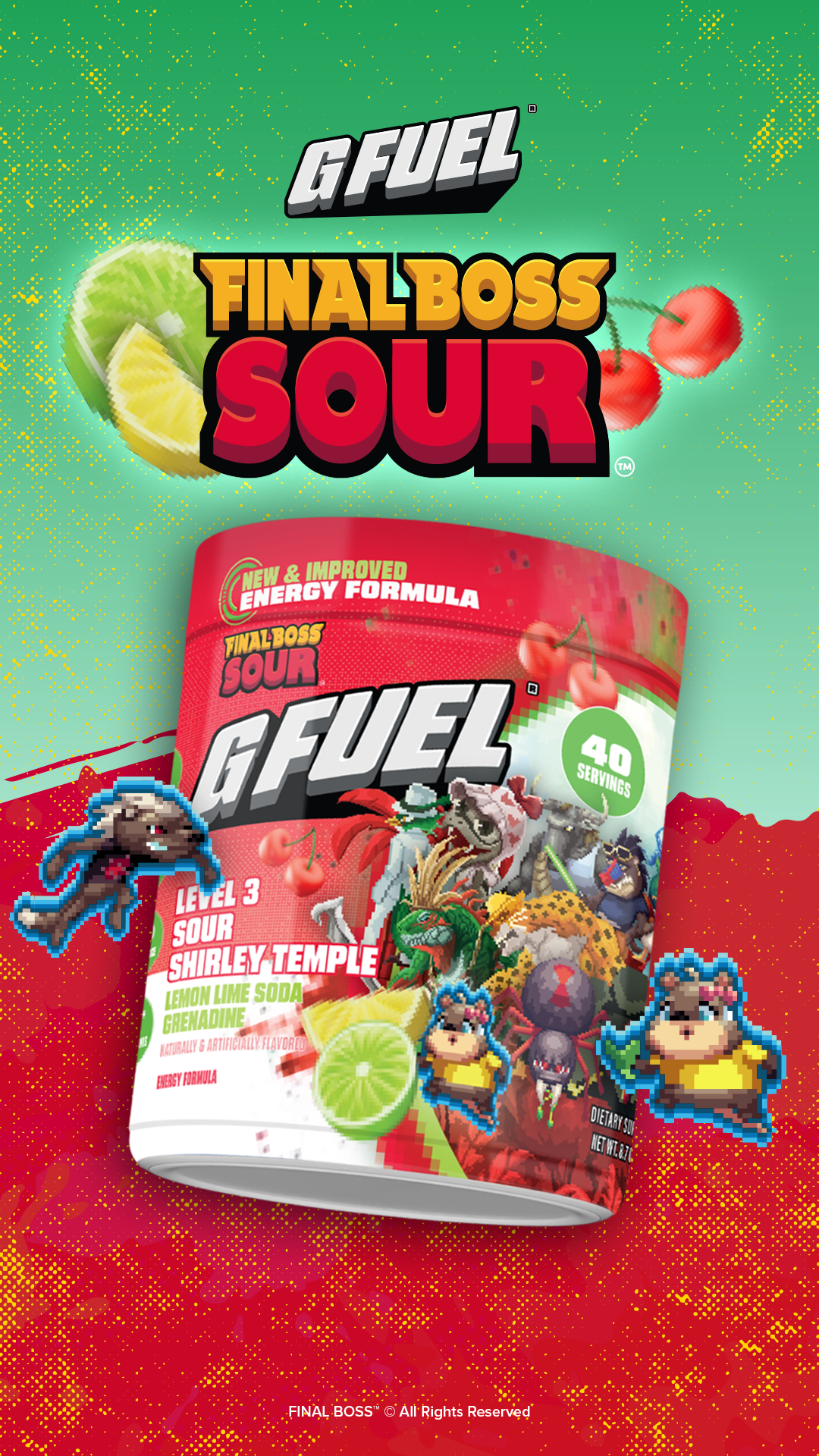 G FUEL Facebook ad