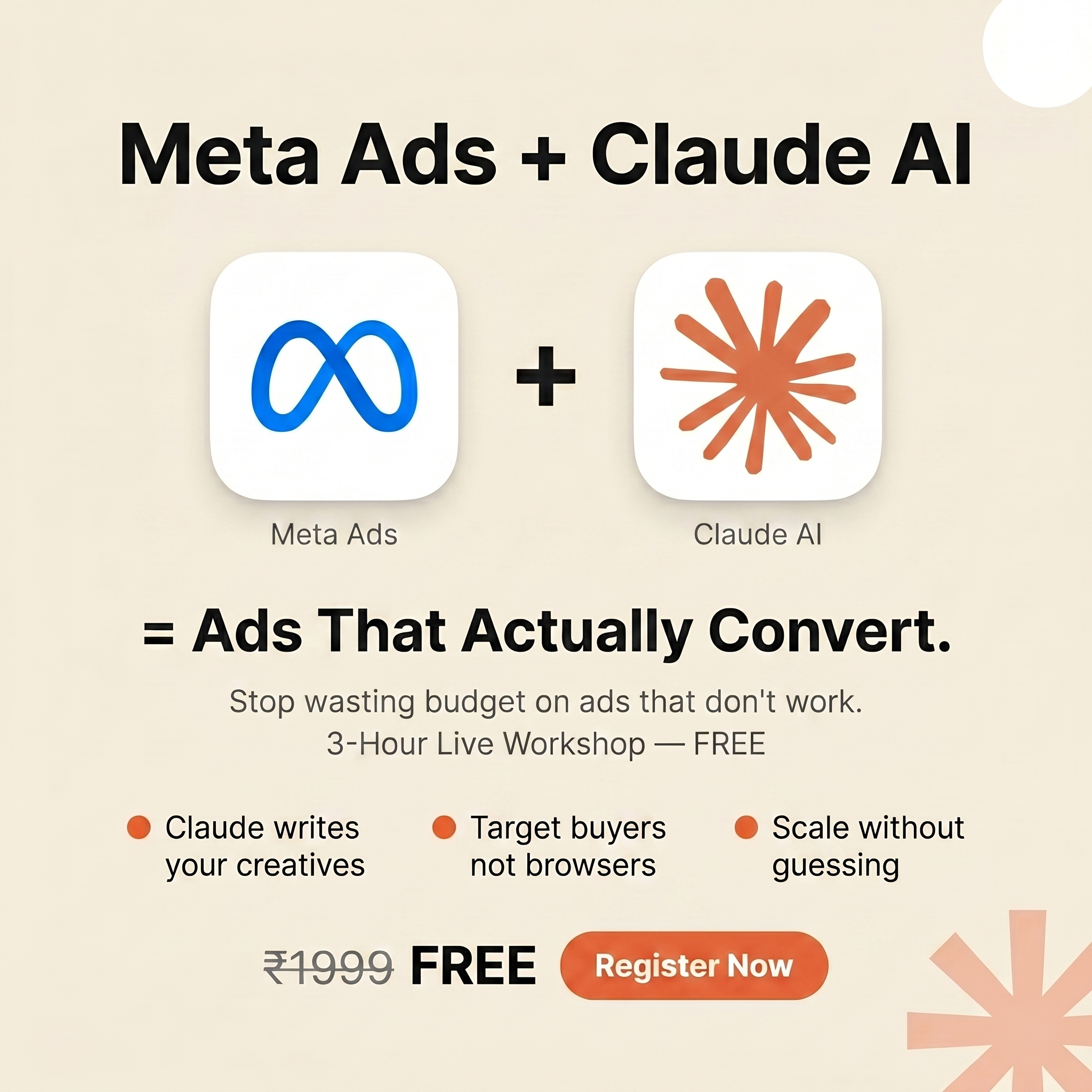 Navin Parmar Facebook ad: Learn Meta Ads + AI Secrets for Profitable Facebook &…
