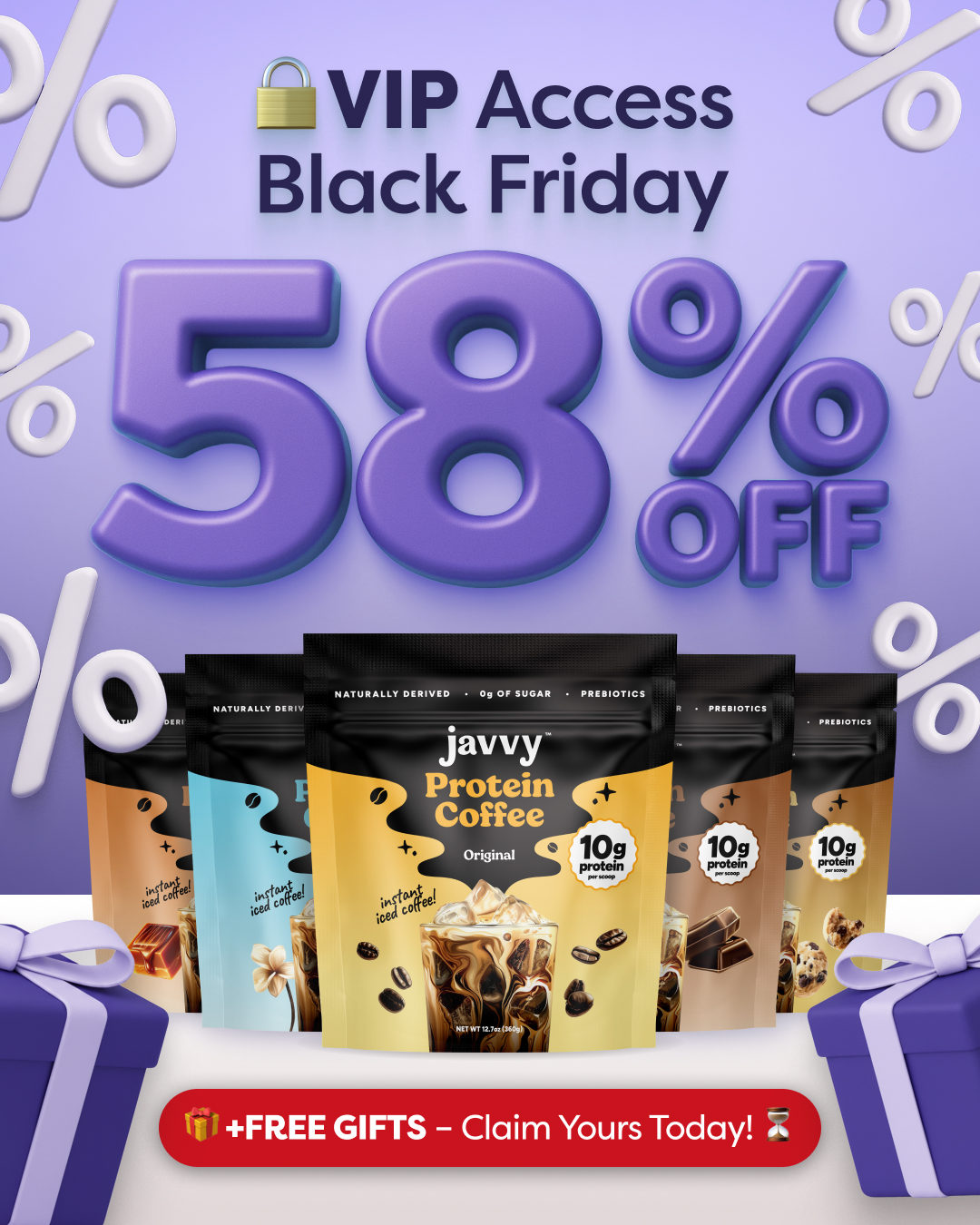 Javvy Coffee Facebook ad