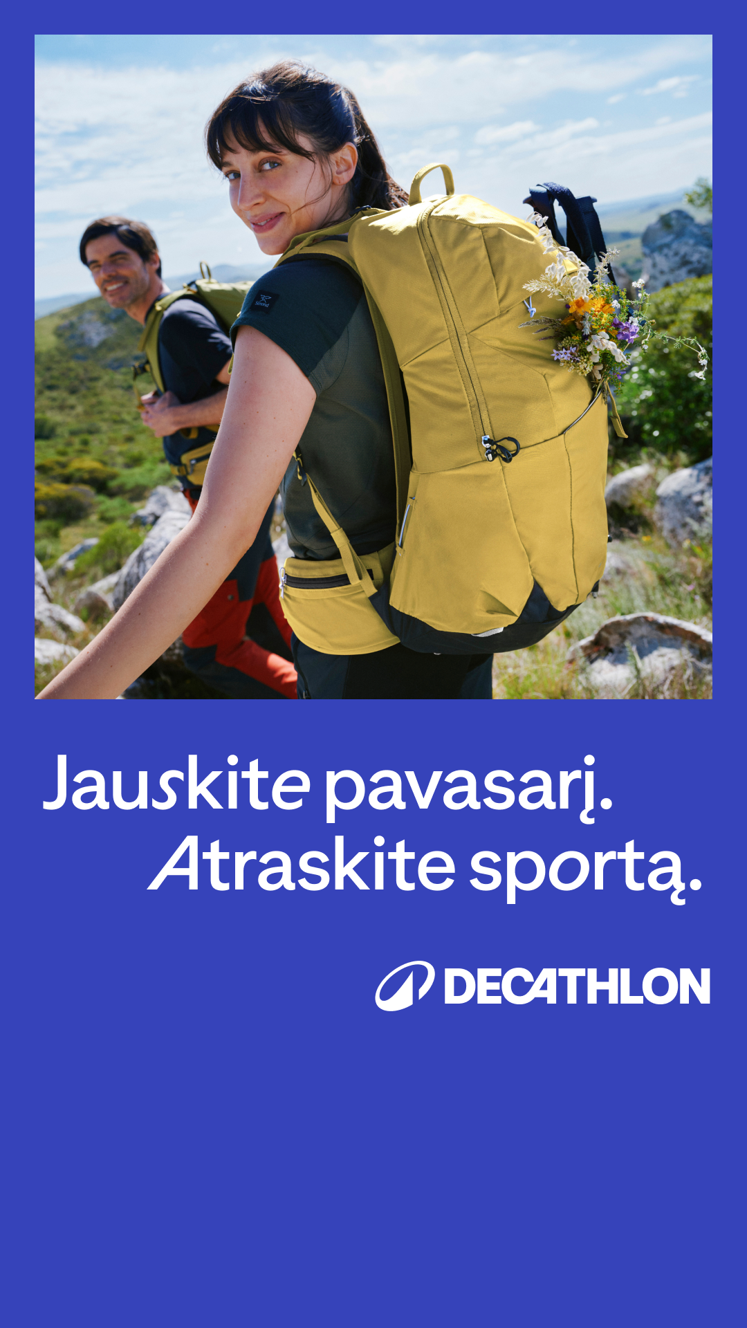 Decathlon Lietuva Facebook ad