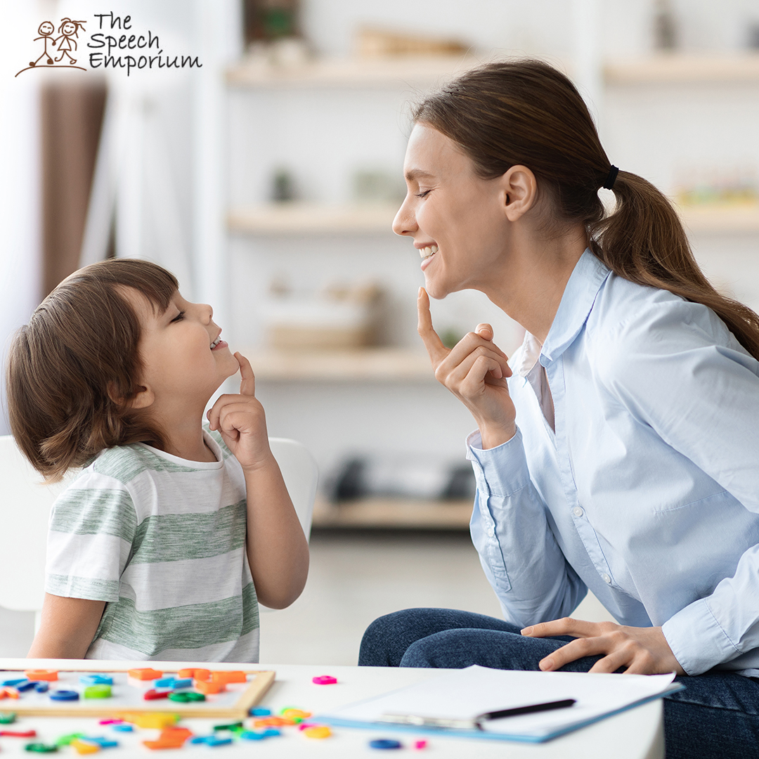 The Speech Emporium, Inc Facebook ad: From first words to confident conversations-progress…
