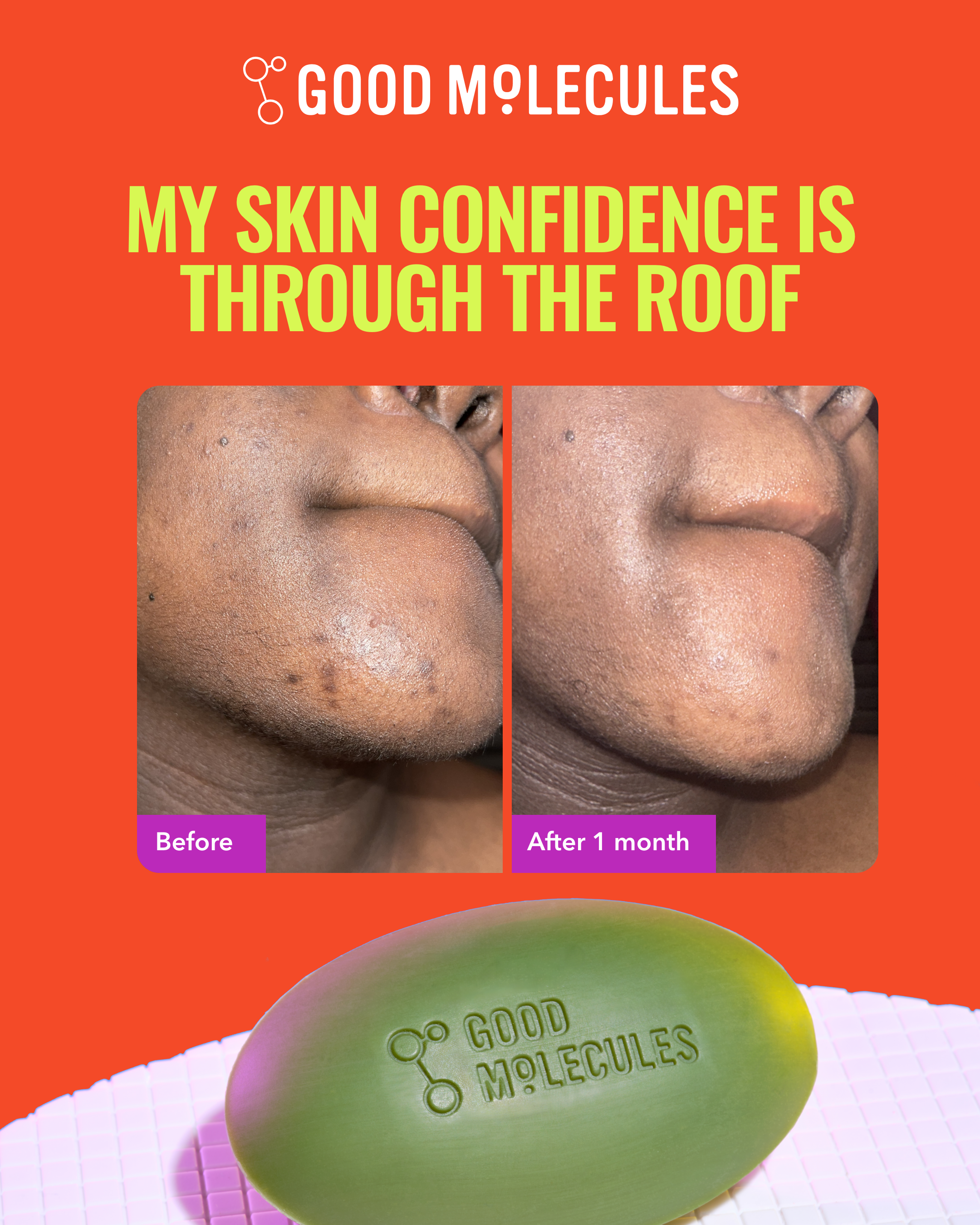 Good Molecules Facebook ad